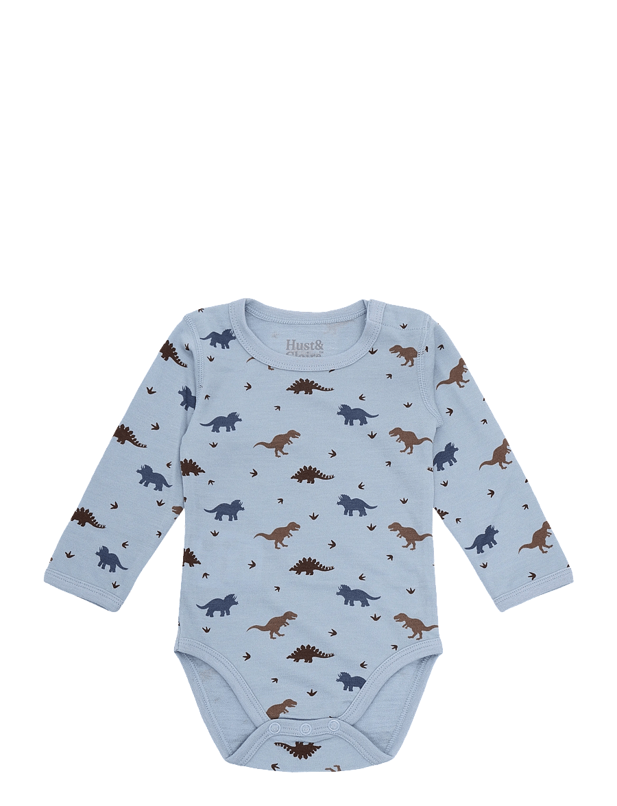 Hust & Claire - HCBaloo Dino - beebi alusriided - baby blue - 0