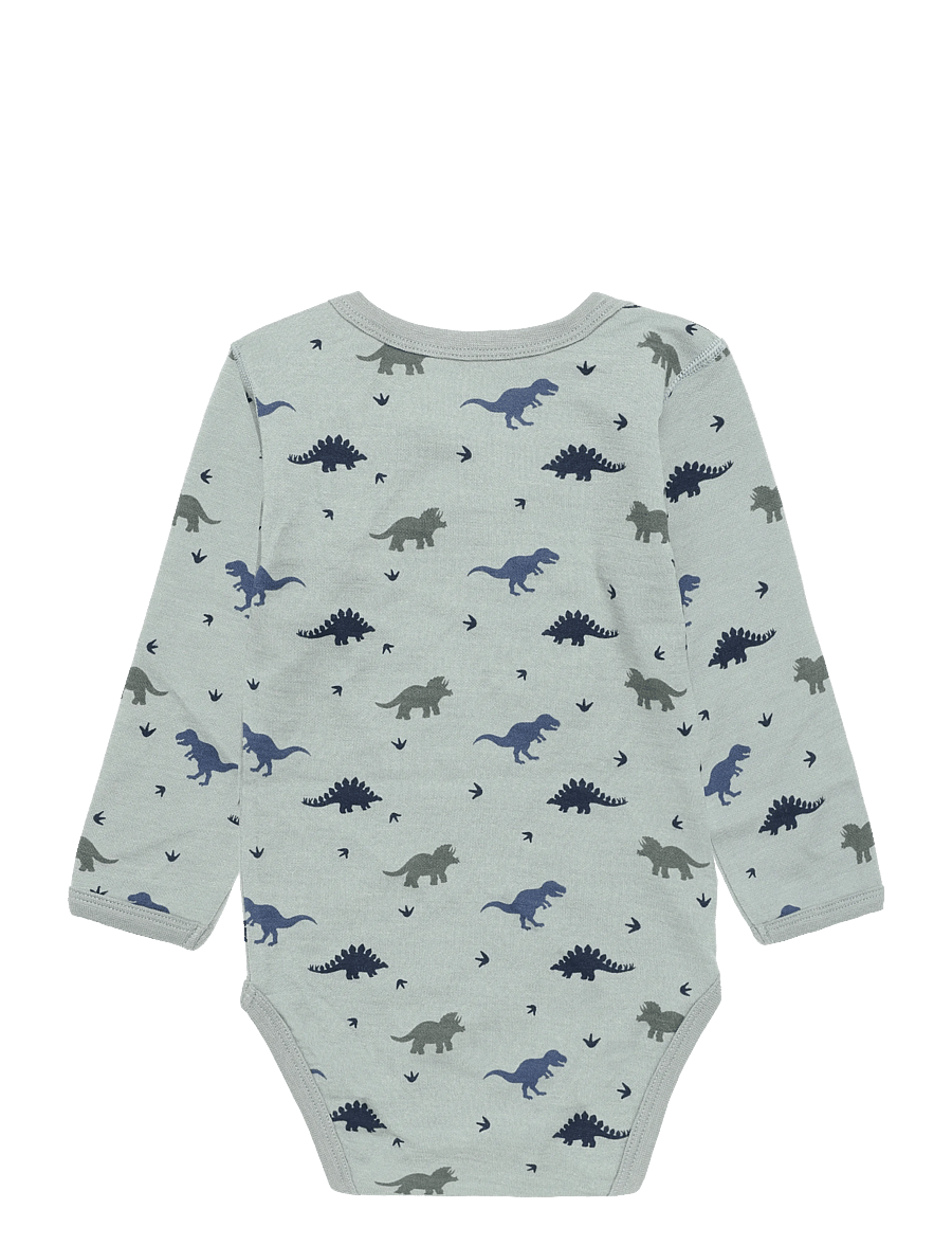 Hust & Claire - HCBaloo Dino - beebi alusriided - slate green - 1