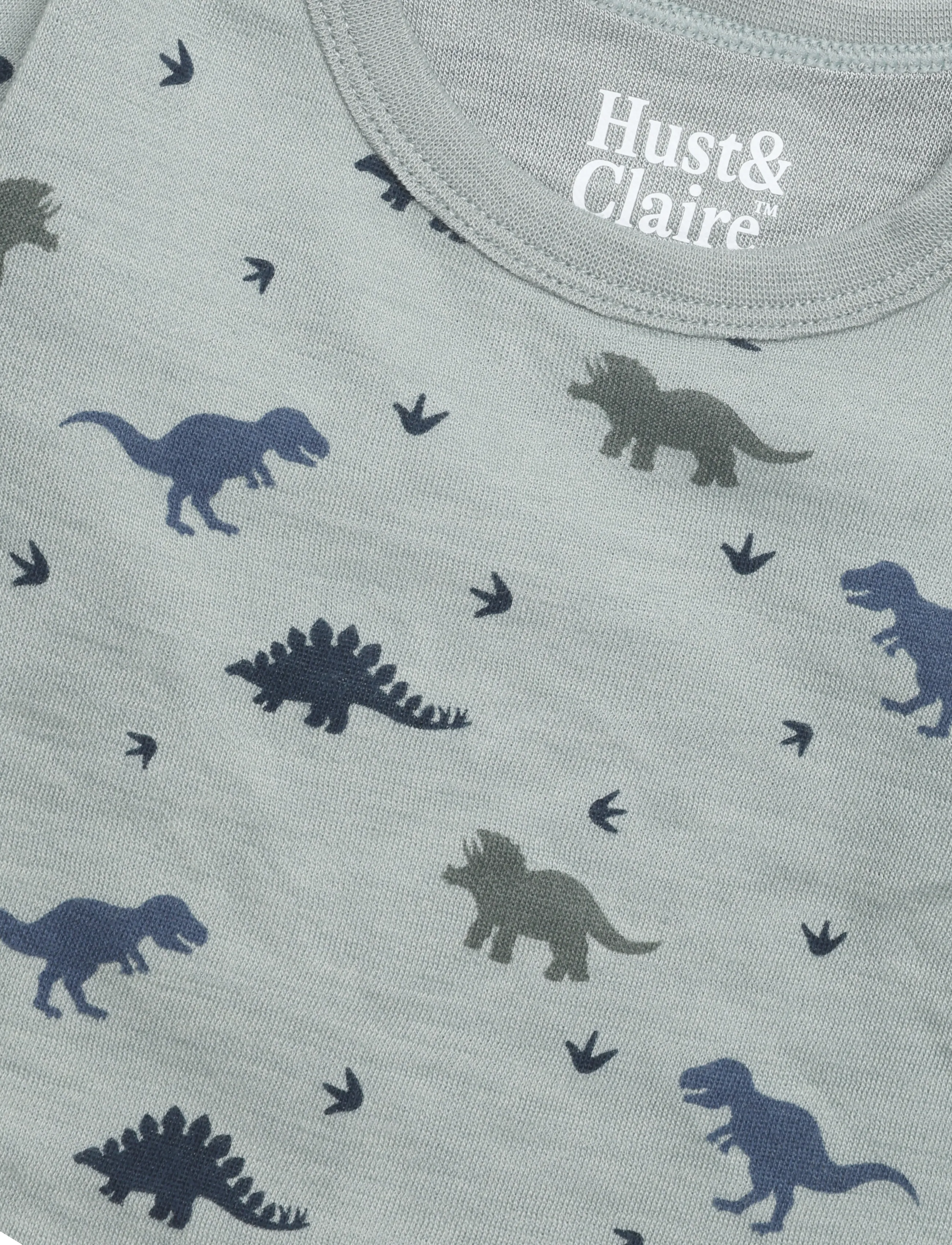 Hust & Claire - HCBaloo Dino - beebi alusriided - slate green - 2