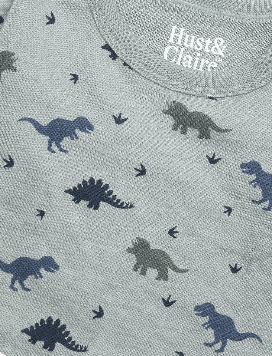 Hust & Claire - HCBaloo Dino - beebi alusriided - slate green - 2