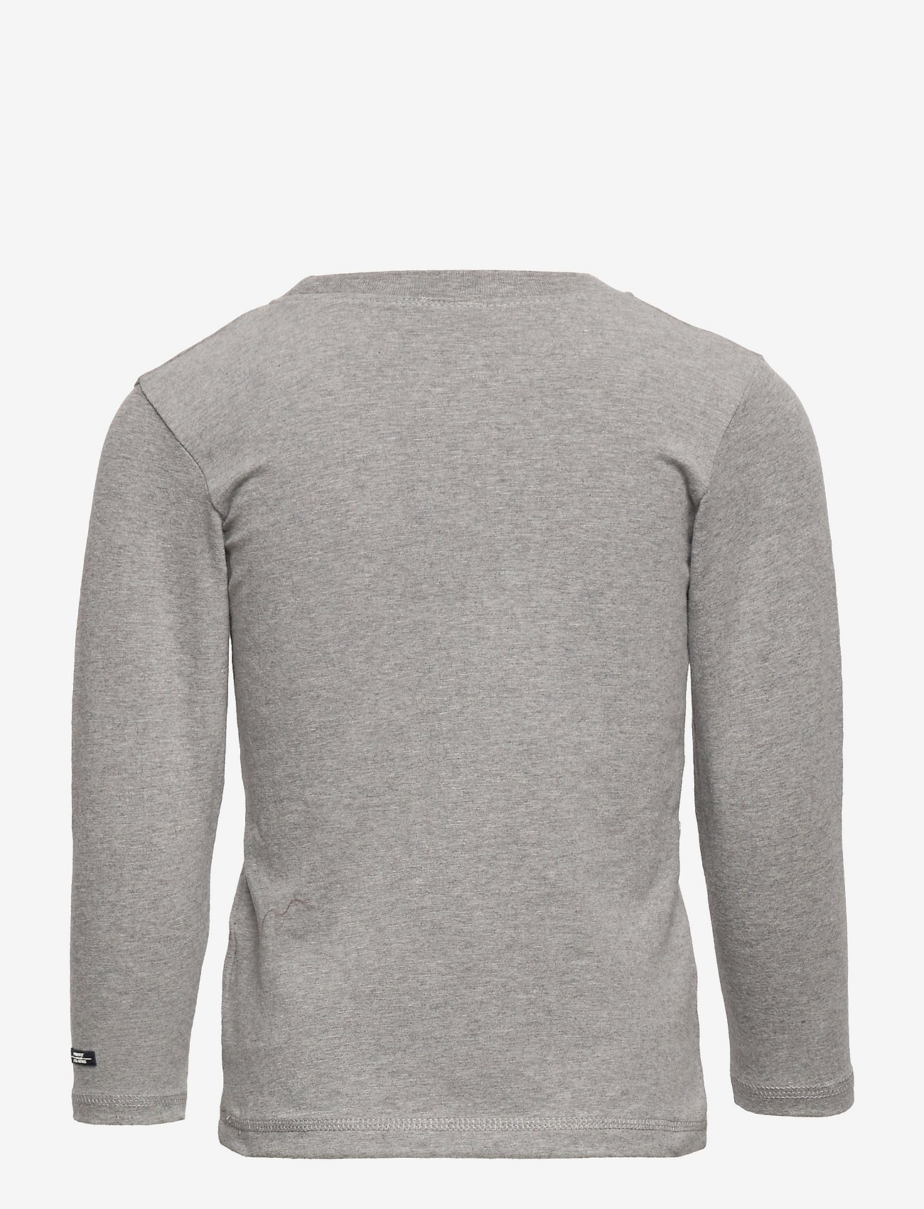 Hust & Claire - Alex - T-shirt - langermede t-skjorter - light grey melange - 1