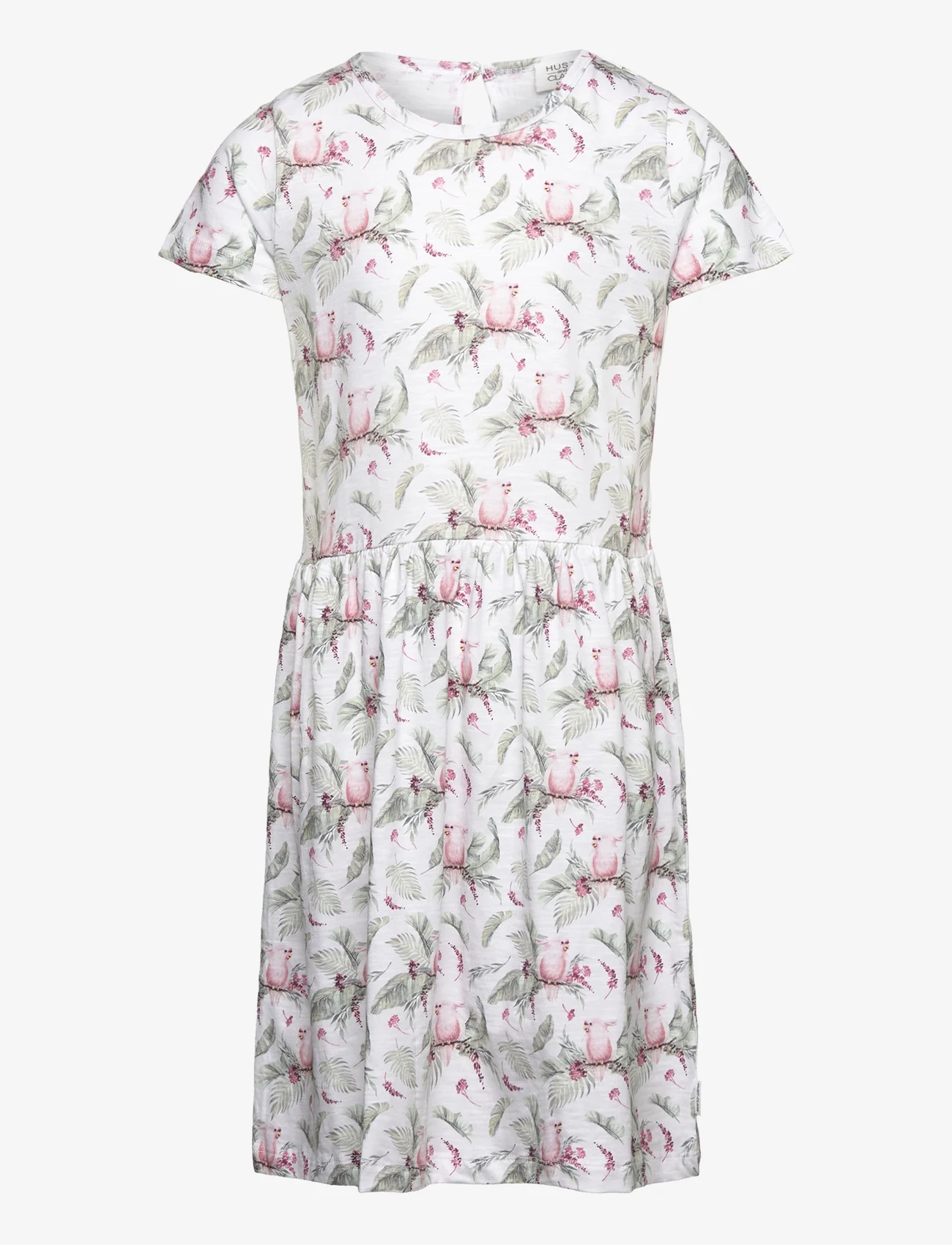Hust & Claire - Daliah - Dress - kurzärmelige babykleider - white - 0