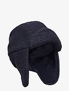 Hat Wool w. Velour Lining - NAVY