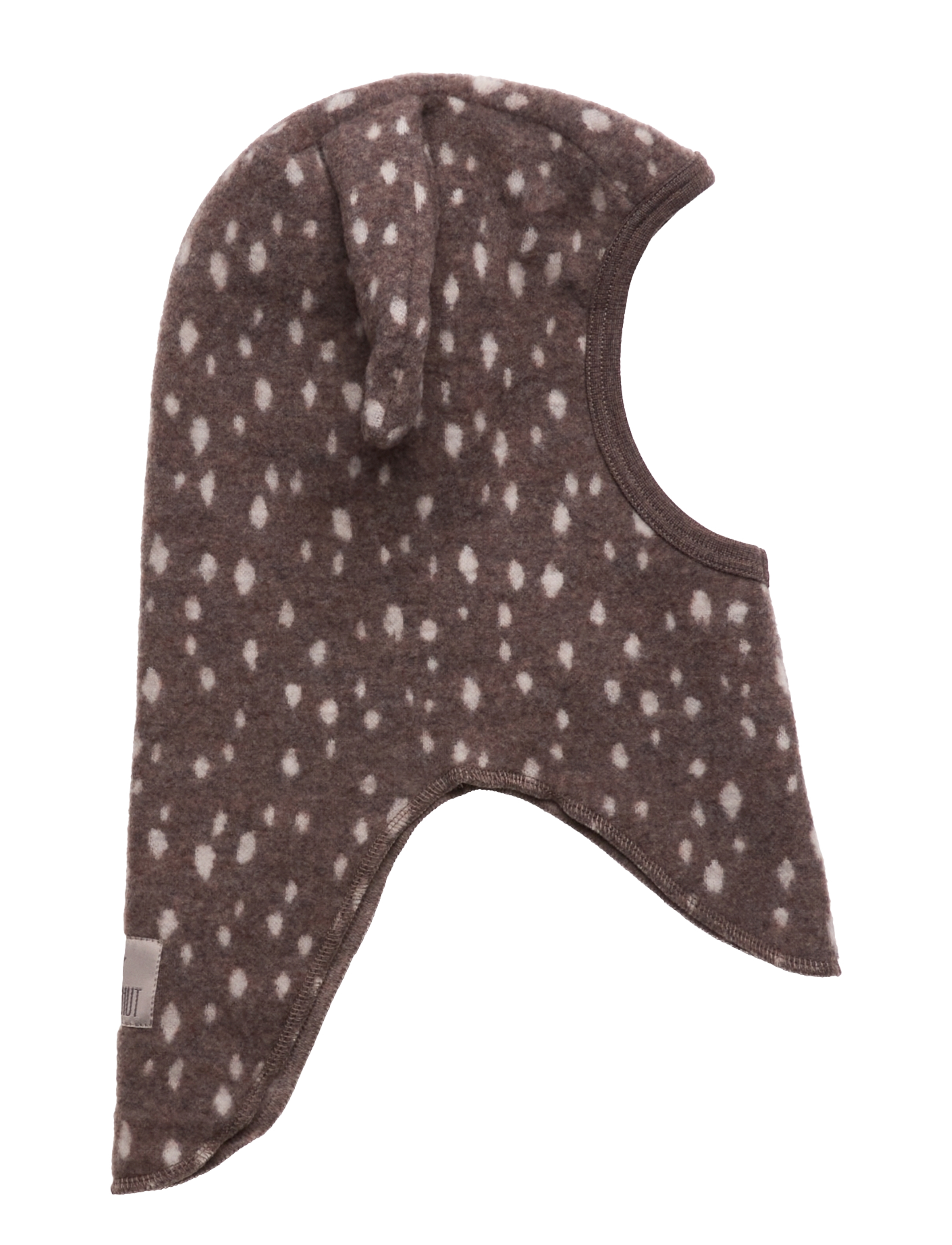 Balaclava Ears Soft Wool - BROWN