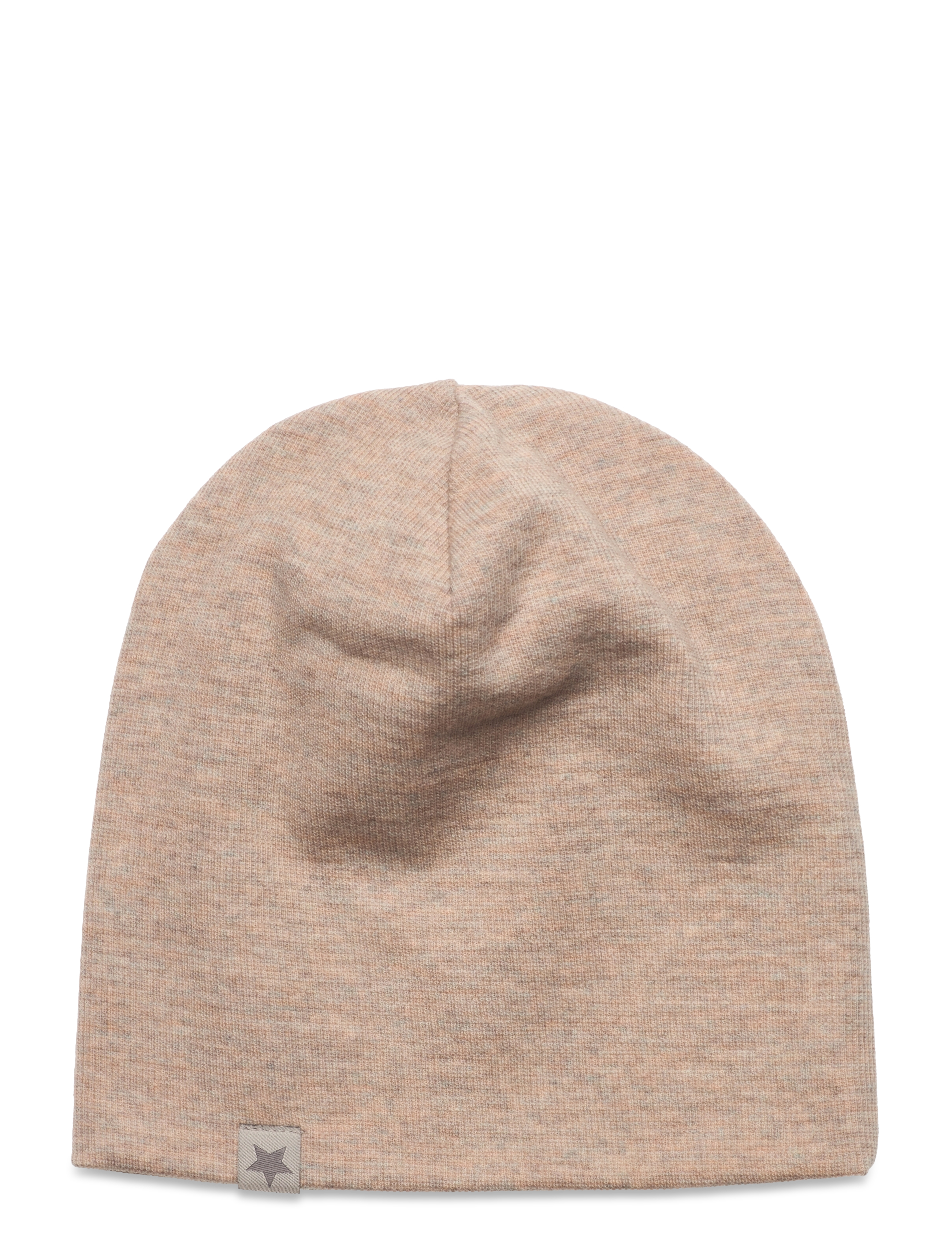 Beanie Solid Wool Rib - CAMEL