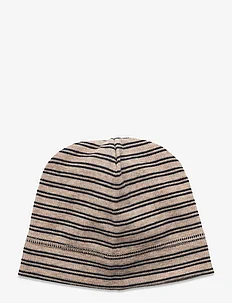 Beanie Striped Wool Rib, Huttelihut