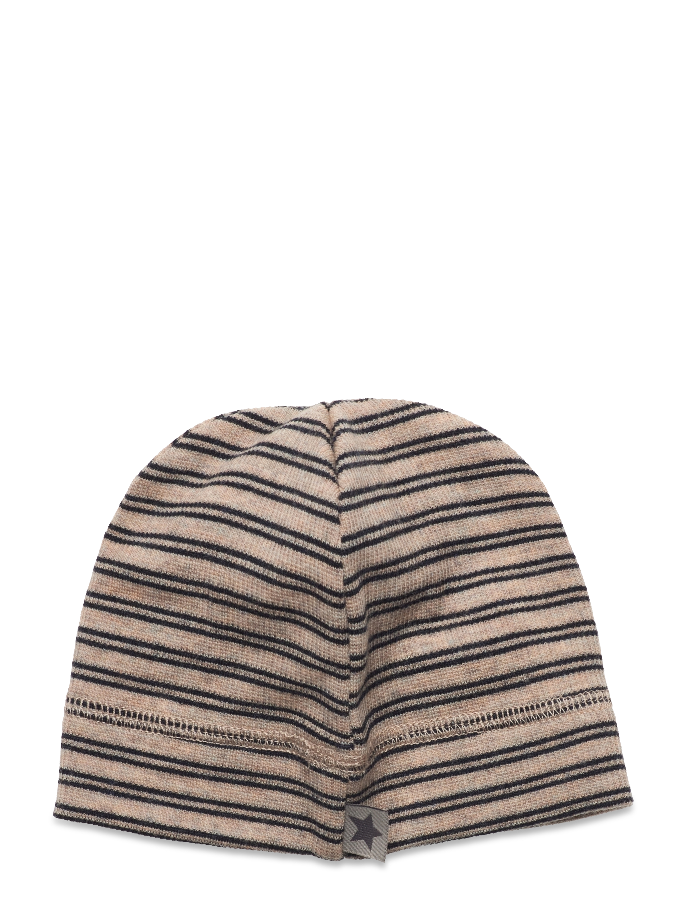 Huttelihut - Beanie Striped Wool Rib - navy - 1