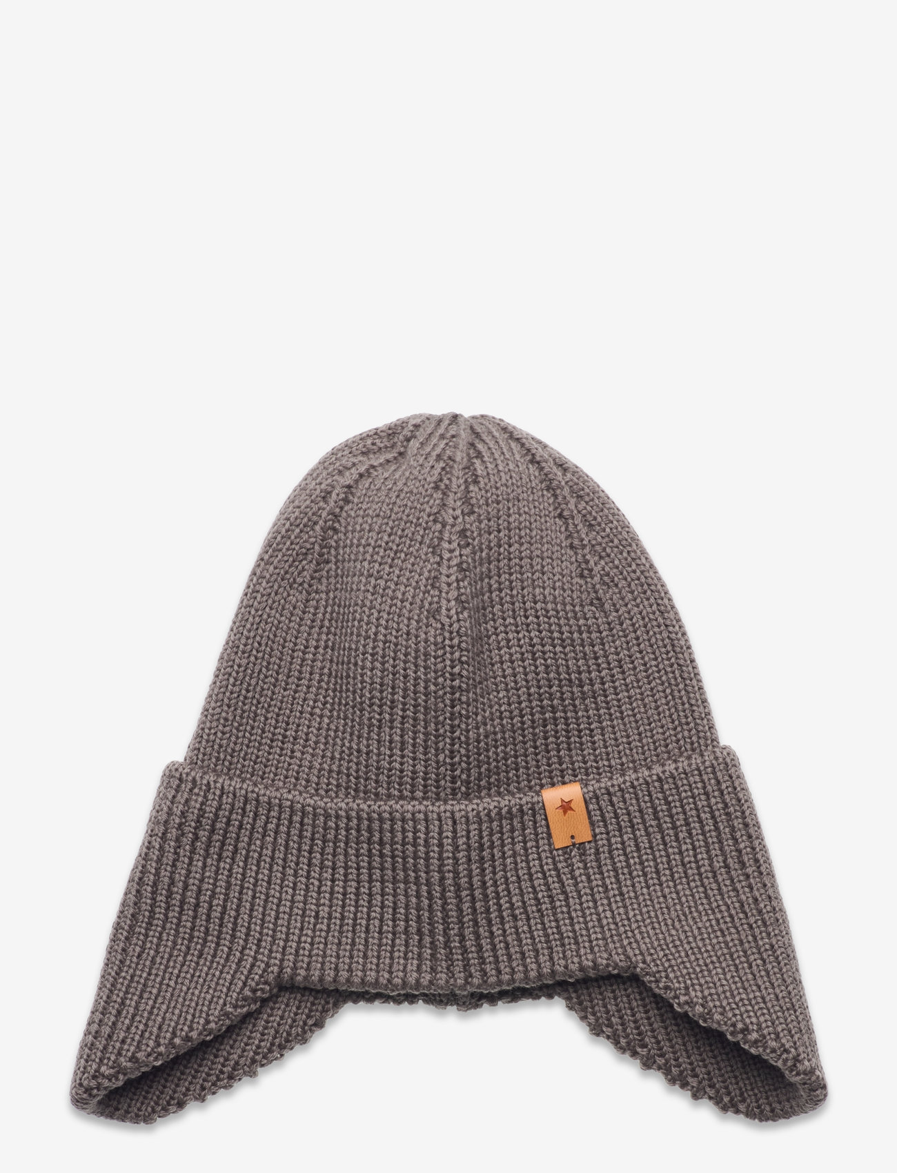 Huttelihut - Hat Wool Knit - brown - 0