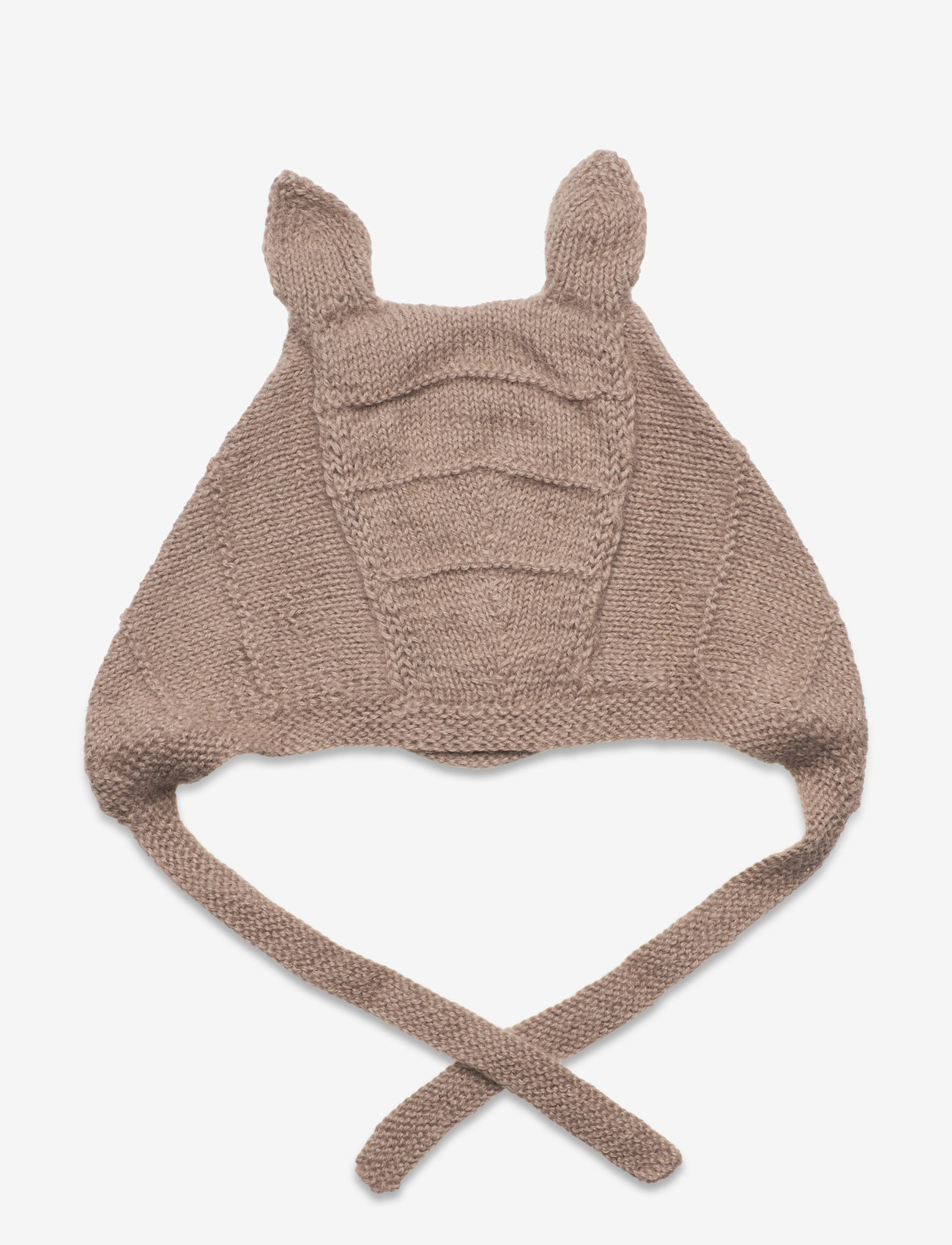 Huttelihut - Bonnet Ears Alpaca Wool - nougat - 1