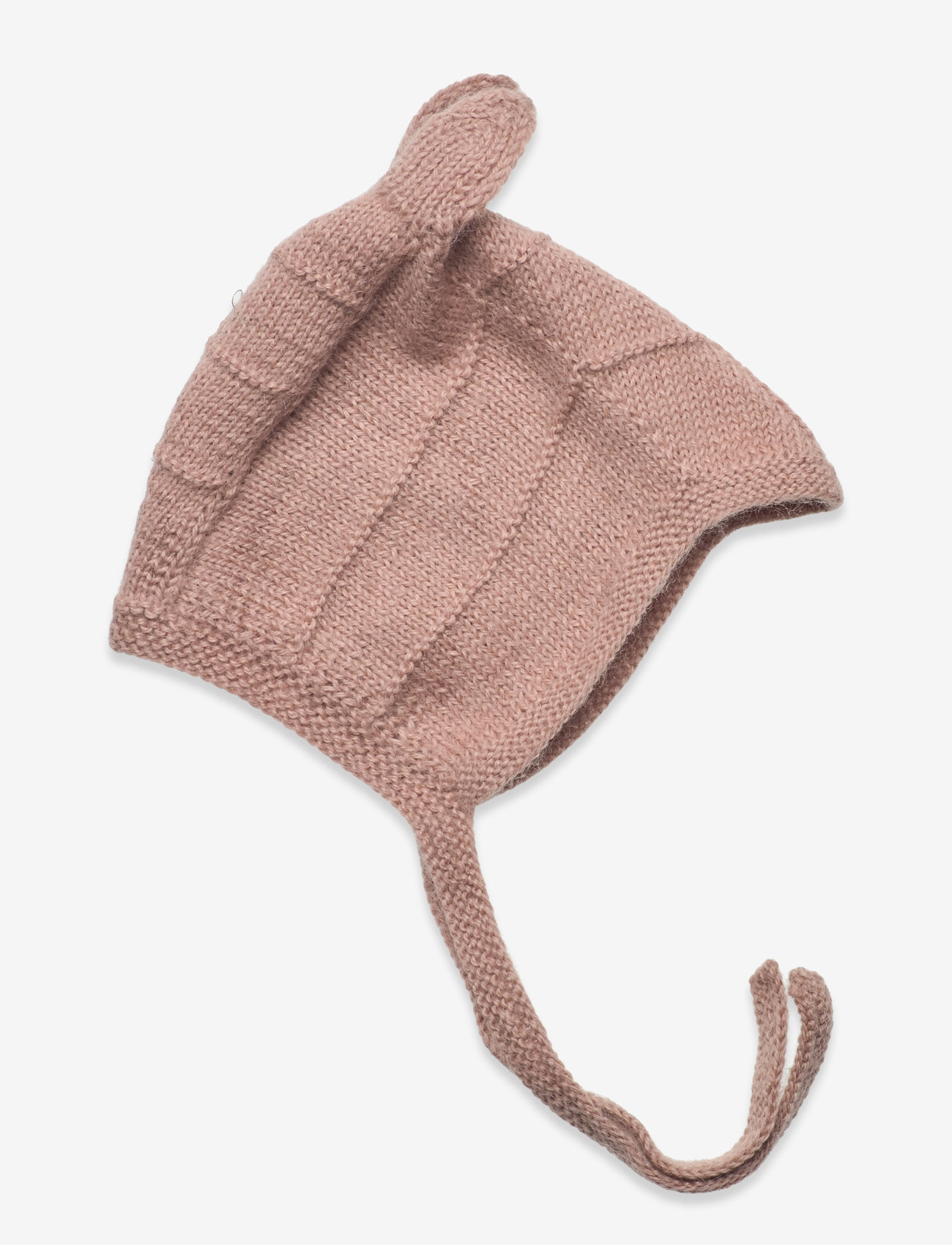 Huttelihut - Bonnet Ears Alpaca Wool Knit - mahogany rose - 0