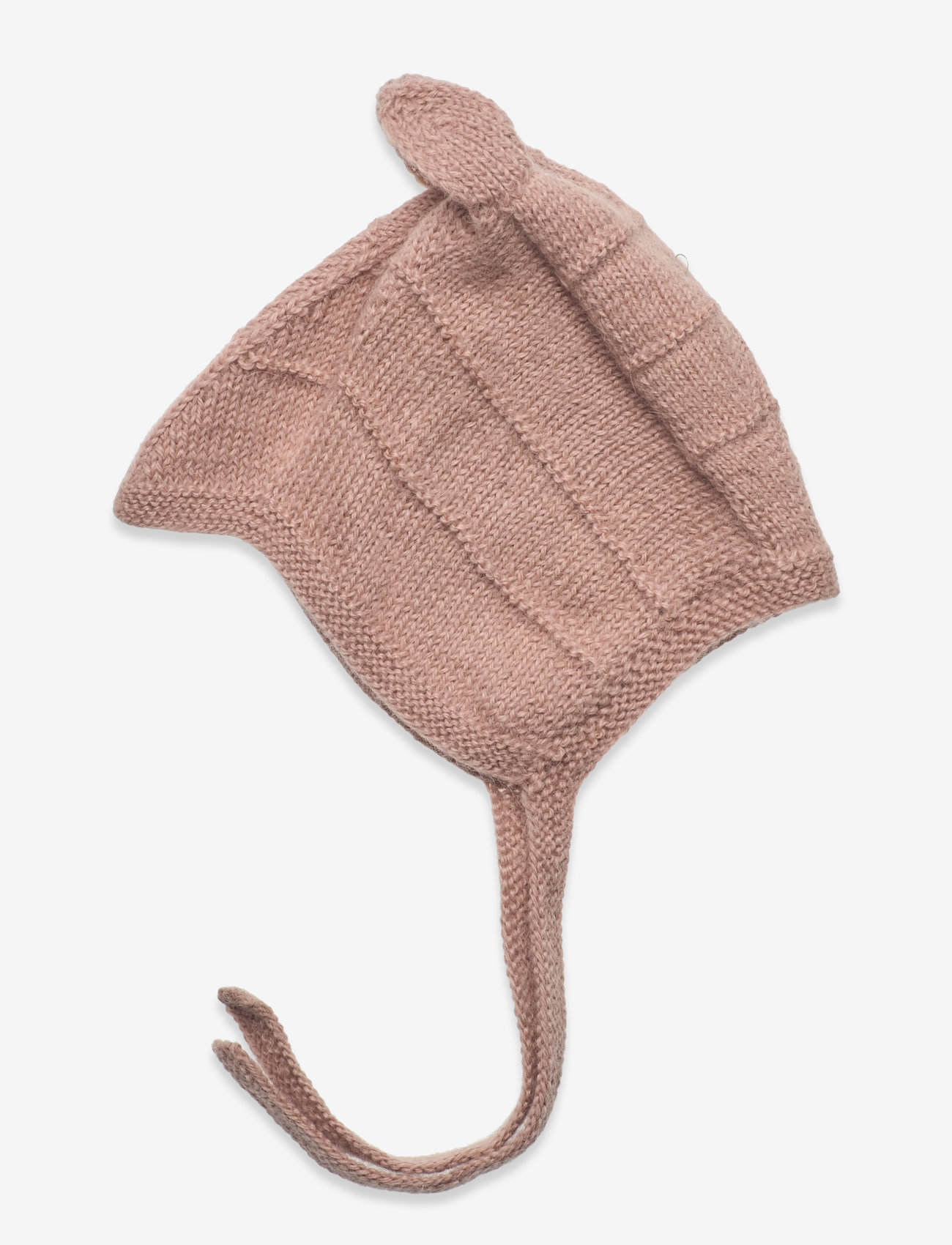 Huttelihut - Bonnet Ears Alpaca Wool Knit - mahogany rose - 1