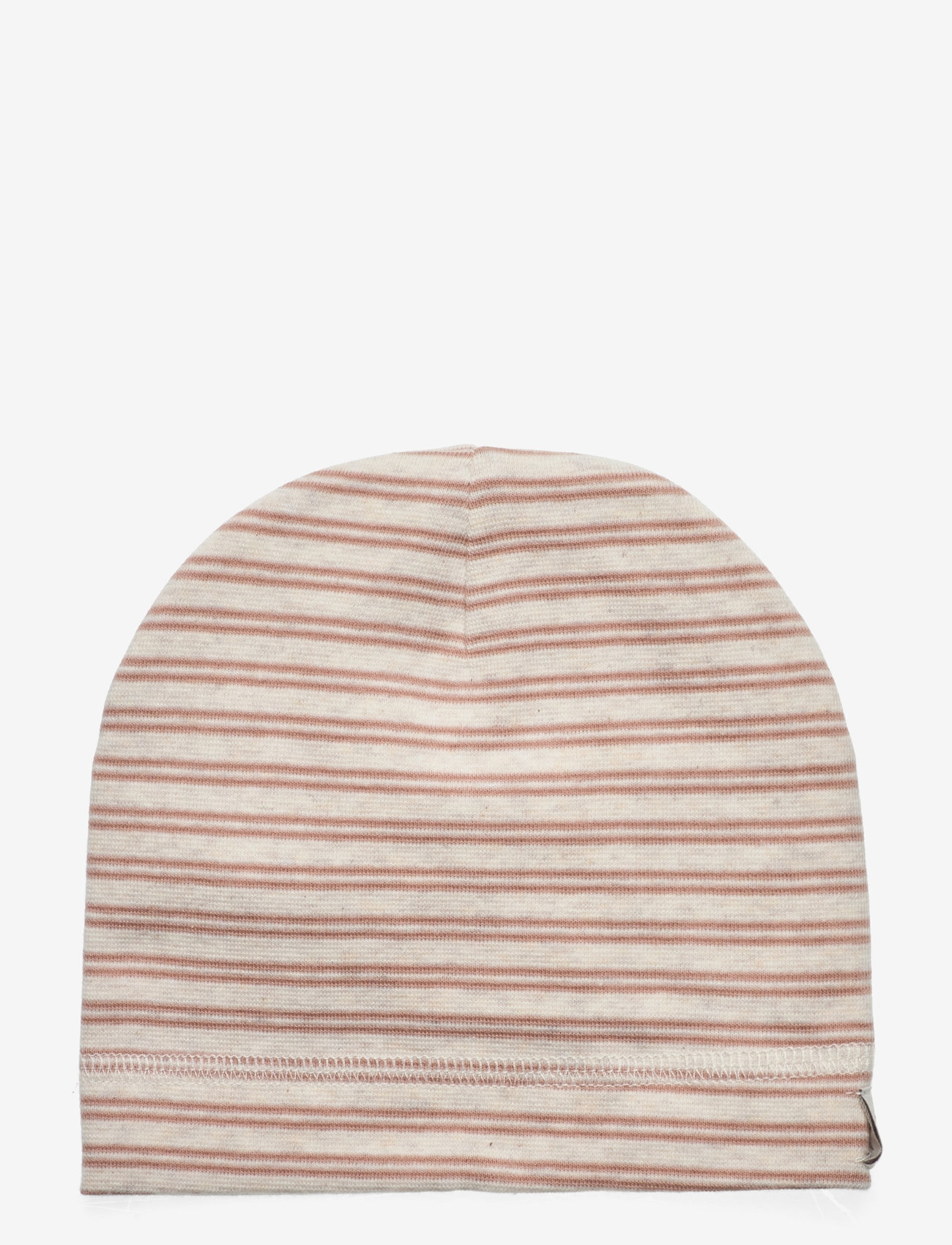 Huttelihut - Beanie Melange Rib - mahogany rose - 0