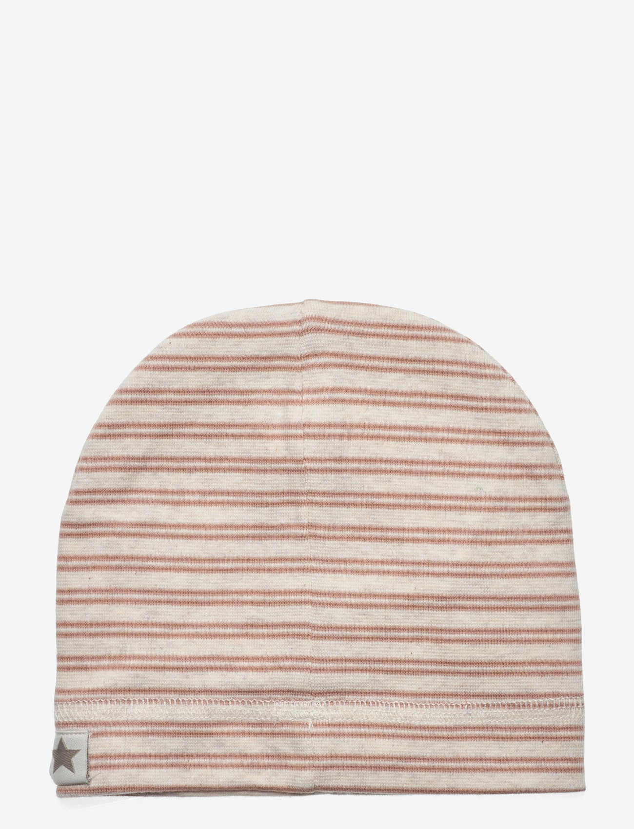 Huttelihut - Beanie Melange Rib - mahogany rose - 1
