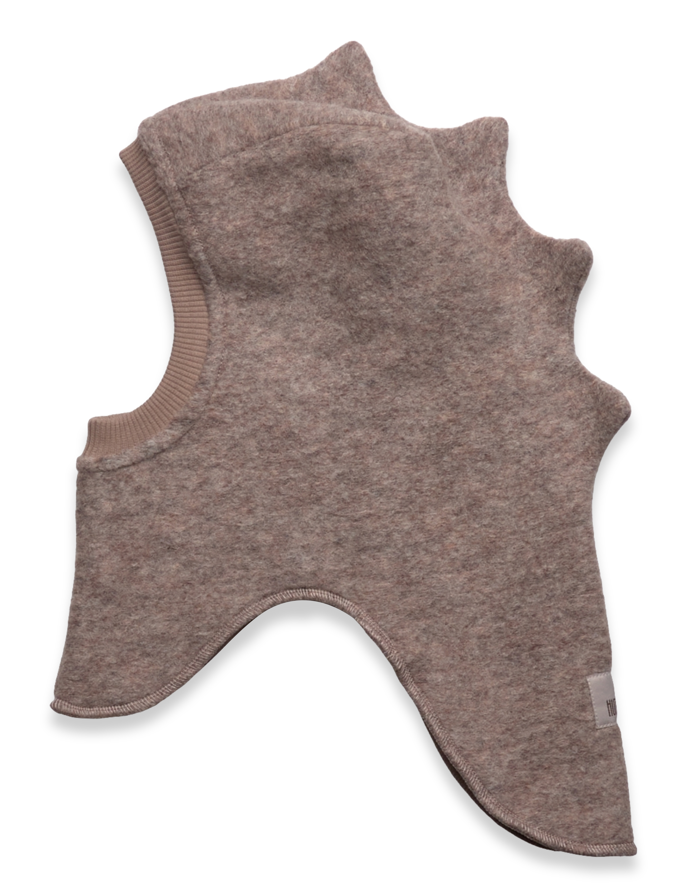 Huttelihut - Balaclava Triangles Wool - camel melange - 1