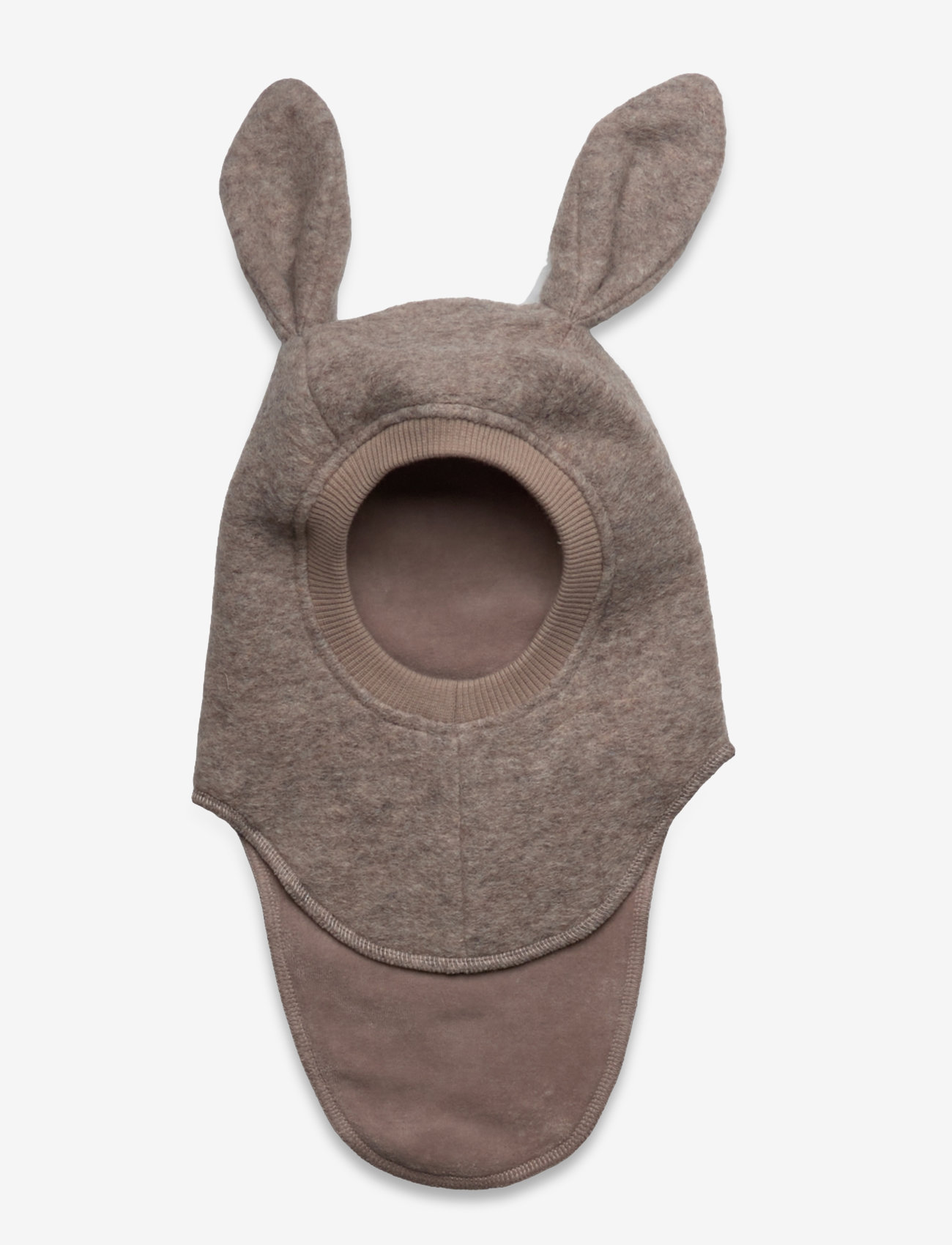 Huttelihut - Balaclava Ears Wool - camel melange - 0