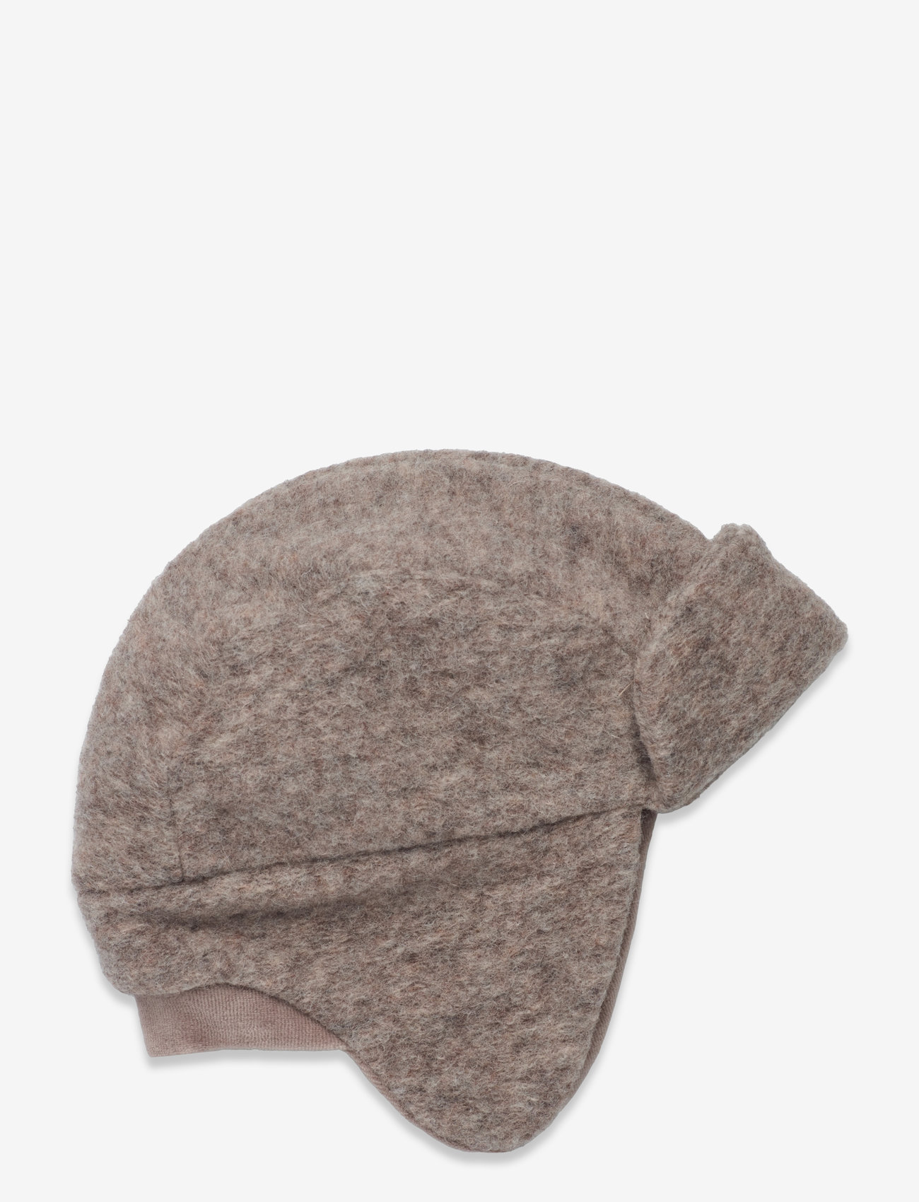 Huttelihut - Hat Wool w. Velour Lining - camel melange - 0