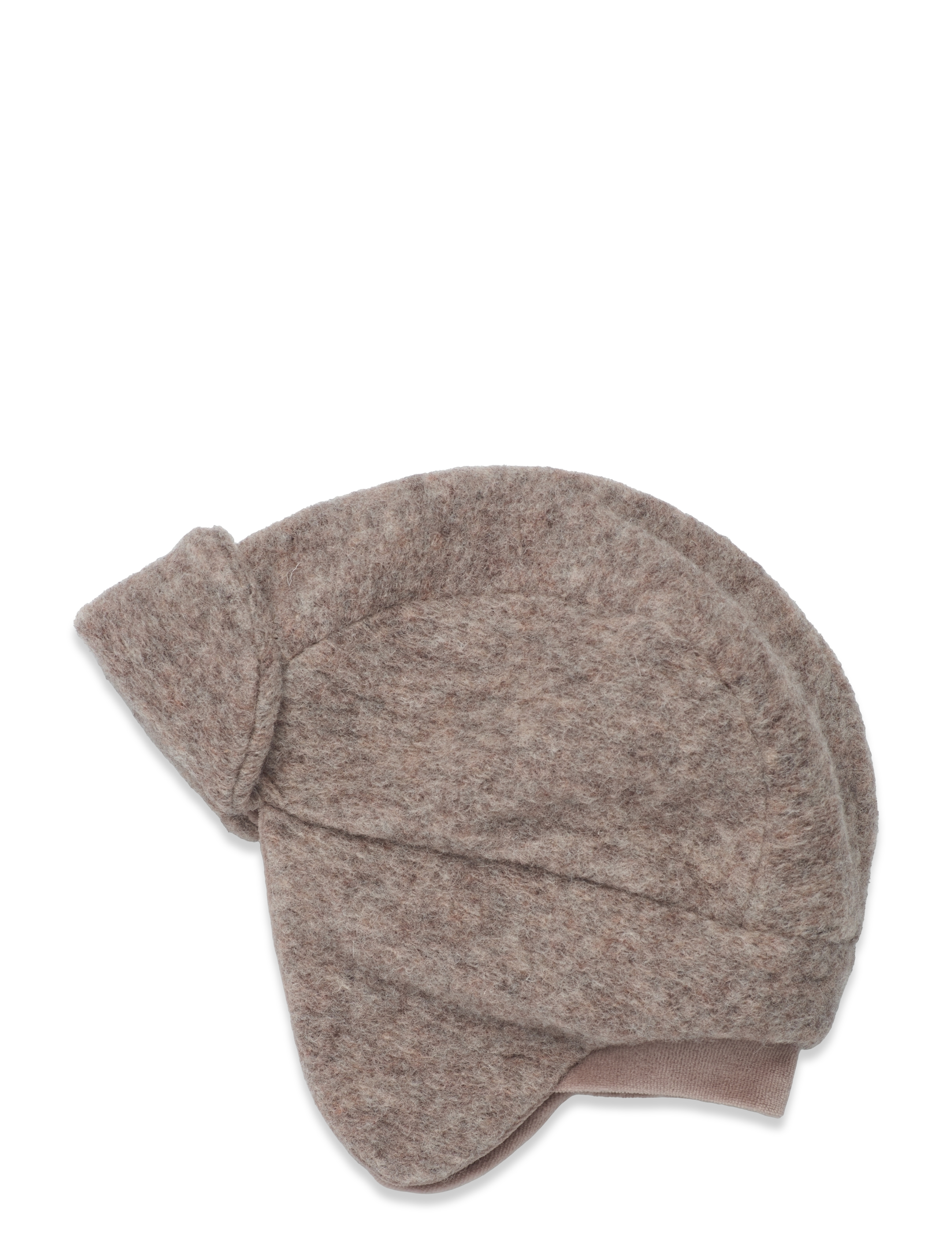 Huttelihut - Hat Wool w. Velour Lining - camel melange - 1