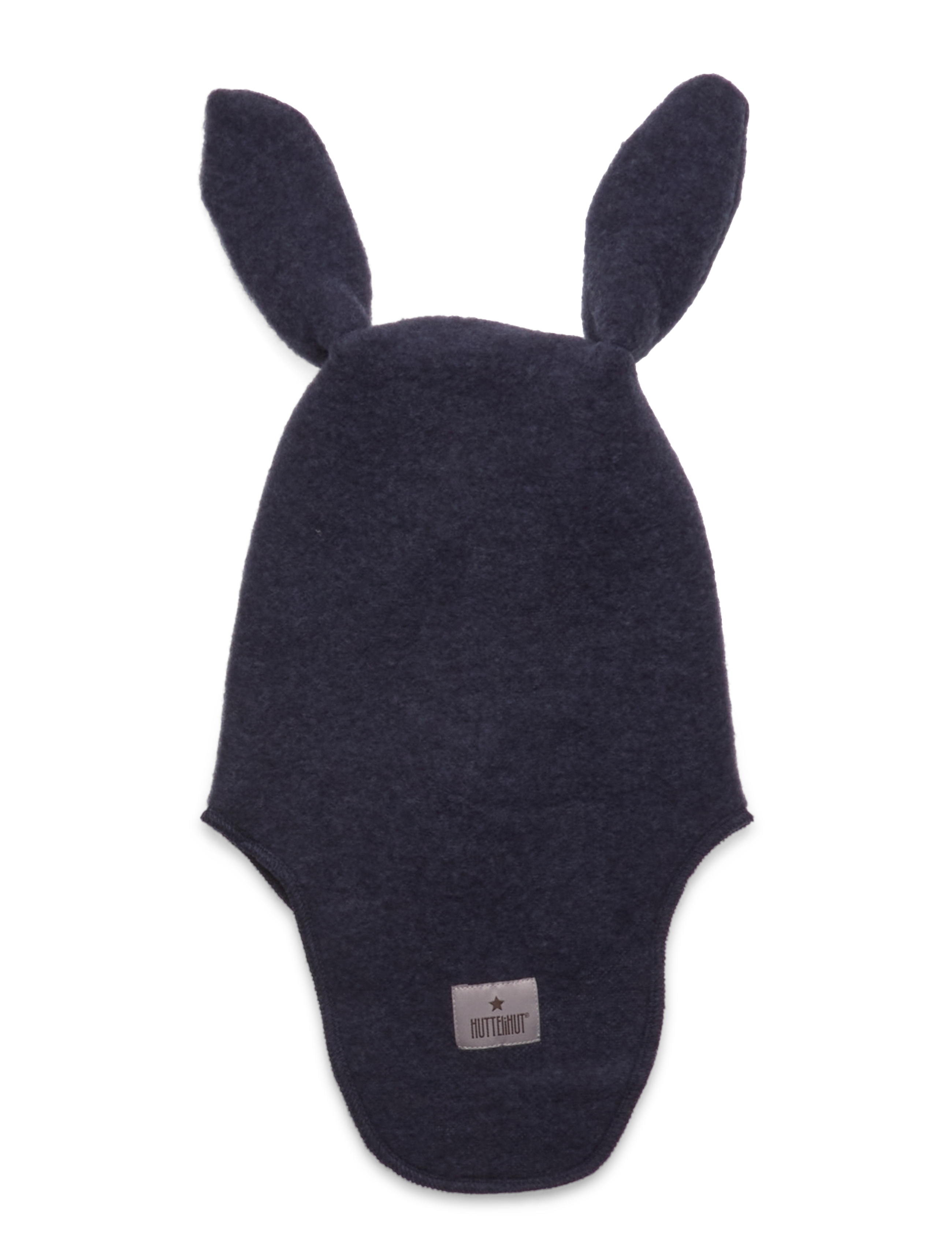 Huttelihut - Balaclava Ears Wool Fleece - navy - 1