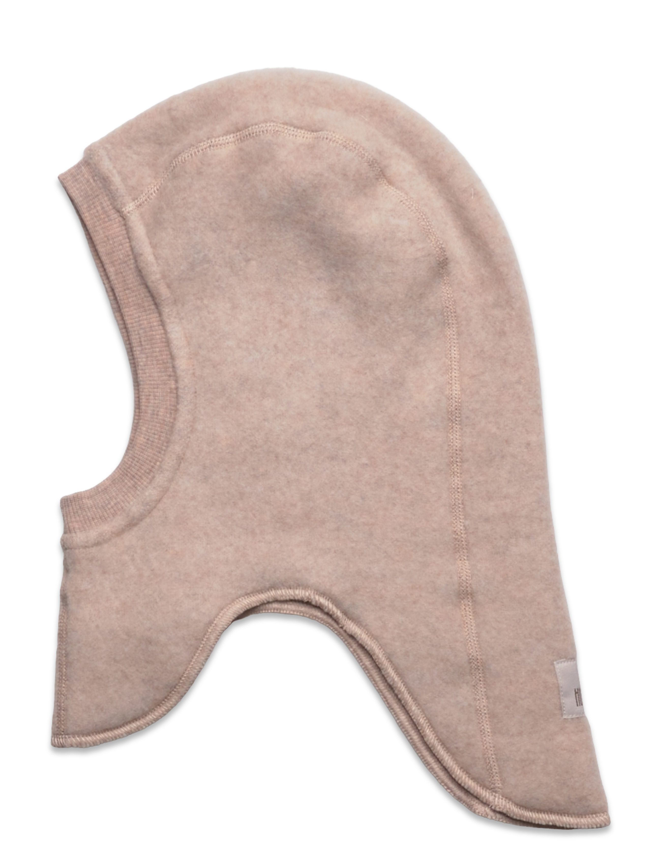 Balaclava Wool Fleece w. Lin. - CAMEL MELANGE