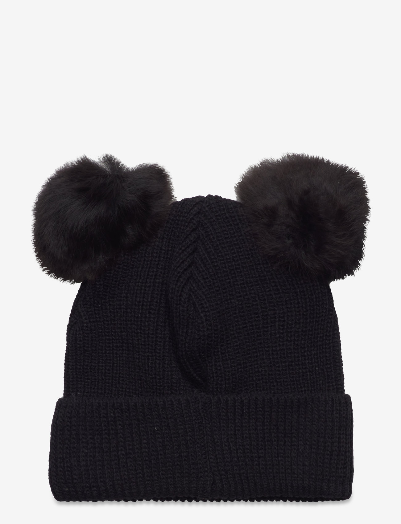 Huttelihut - Hat Knit w. Alpaca Pompoms - phantom - 1