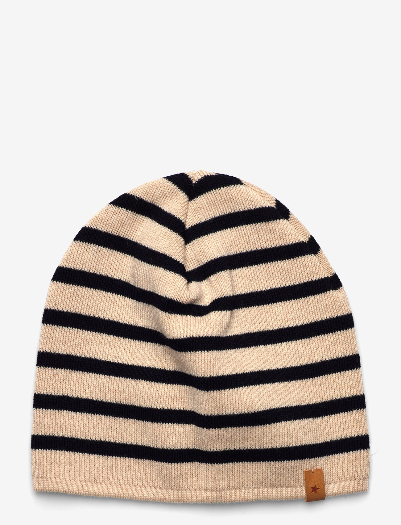 Huttelihut - Beanie Stripe Wool Knit - dark navy - 0