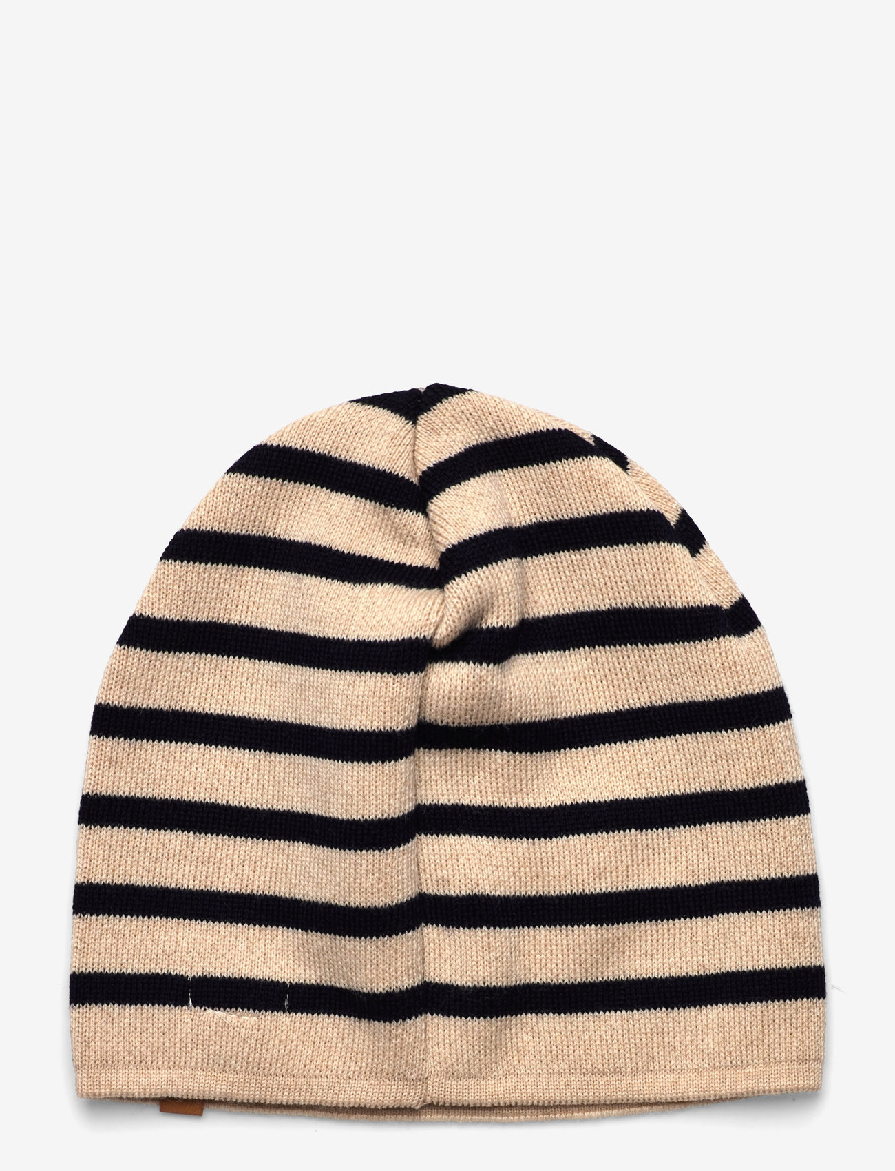 Huttelihut - Beanie Stripe Wool Knit - dark navy - 1