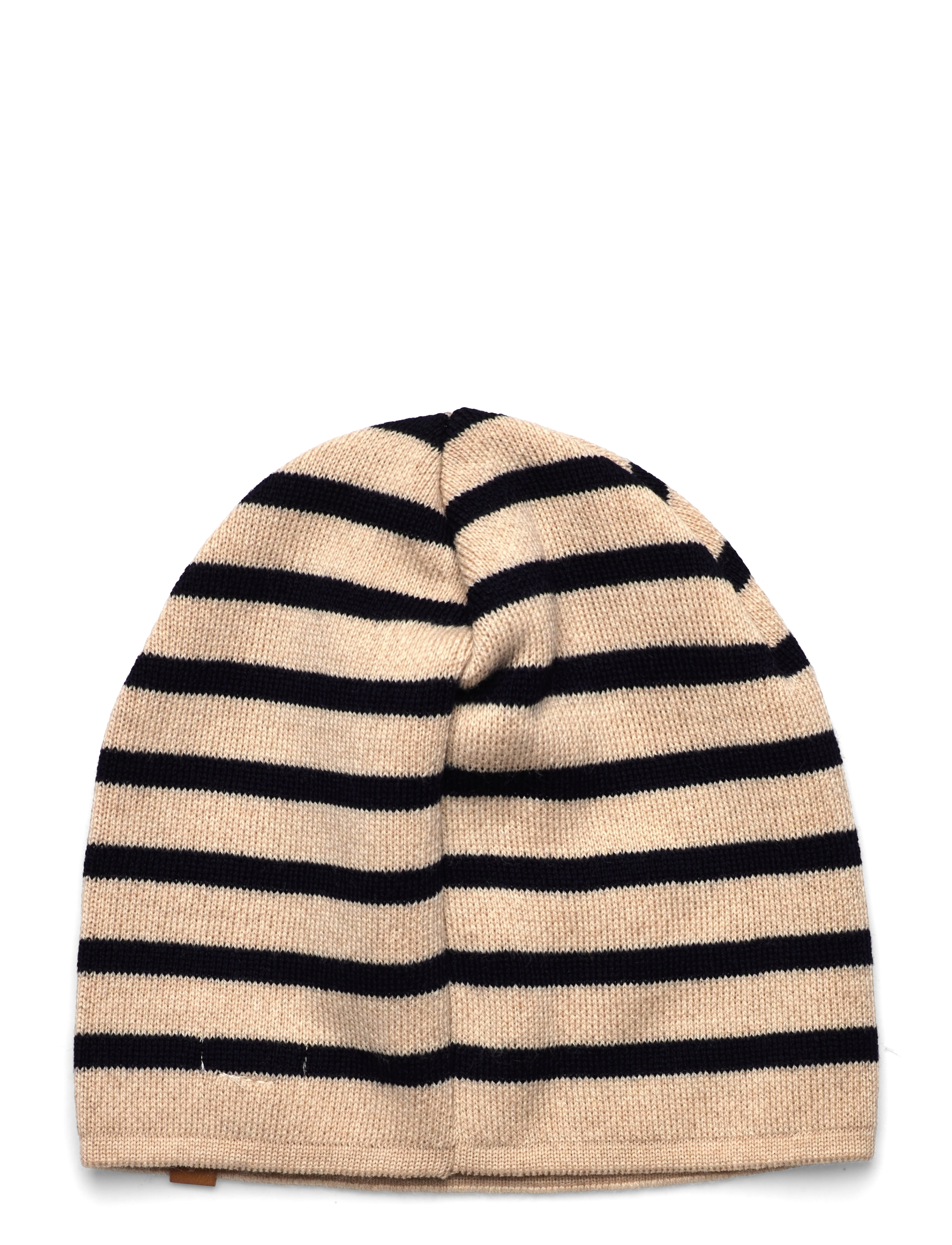 Huttelihut - Beanie Stripe Wool Knit - dark navy - 1