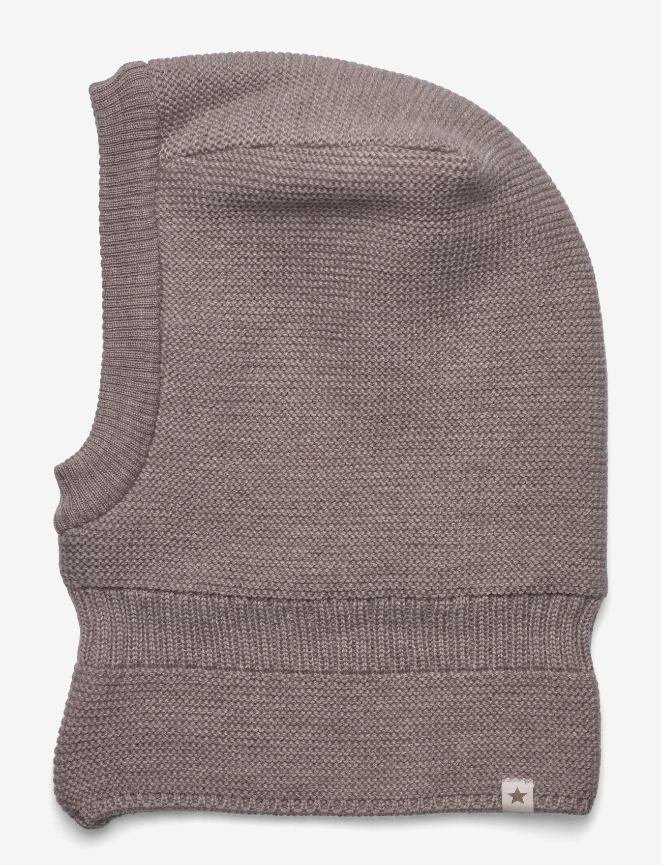 Huttelihut - Balaclava Wool Knit Windstop - brown melange - 0