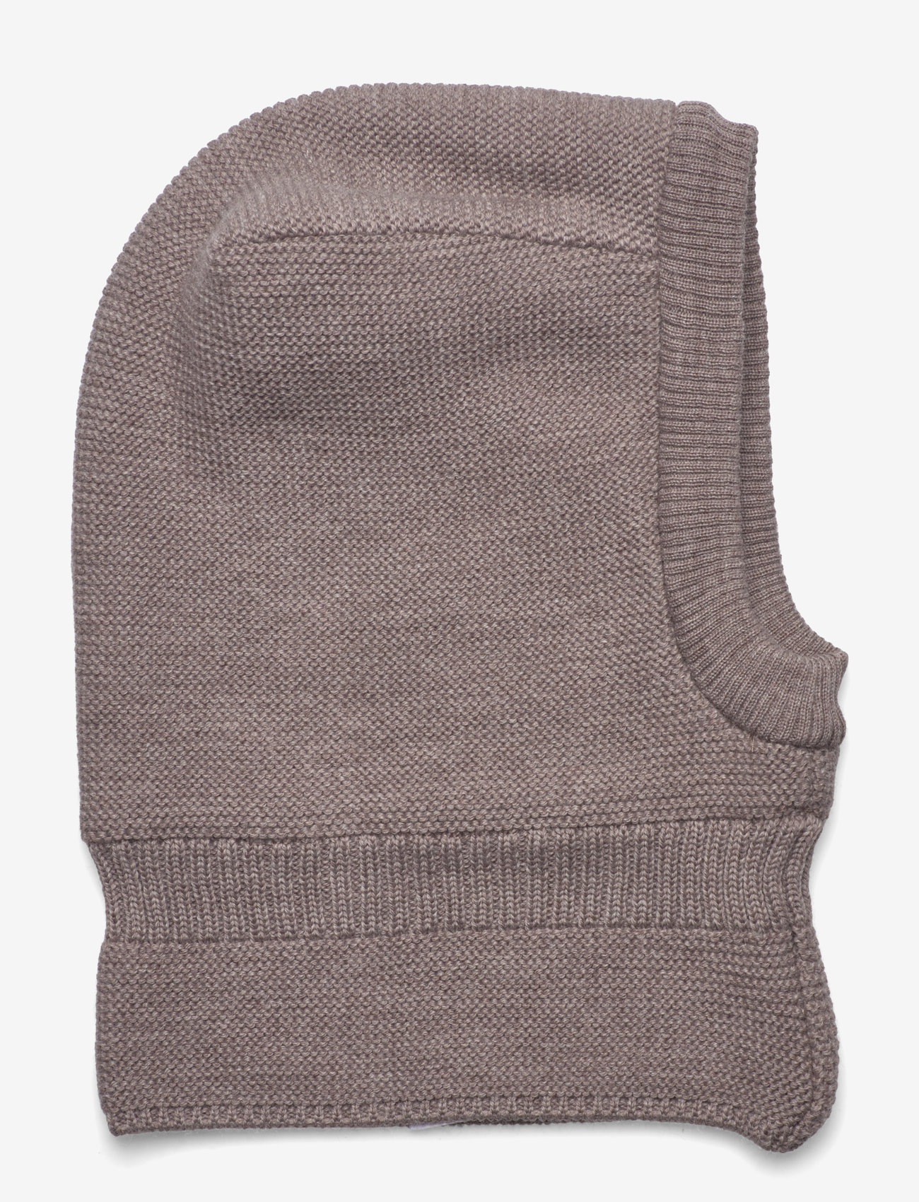 Huttelihut - Balaclava Wool Knit Windstop - brown melange - 1