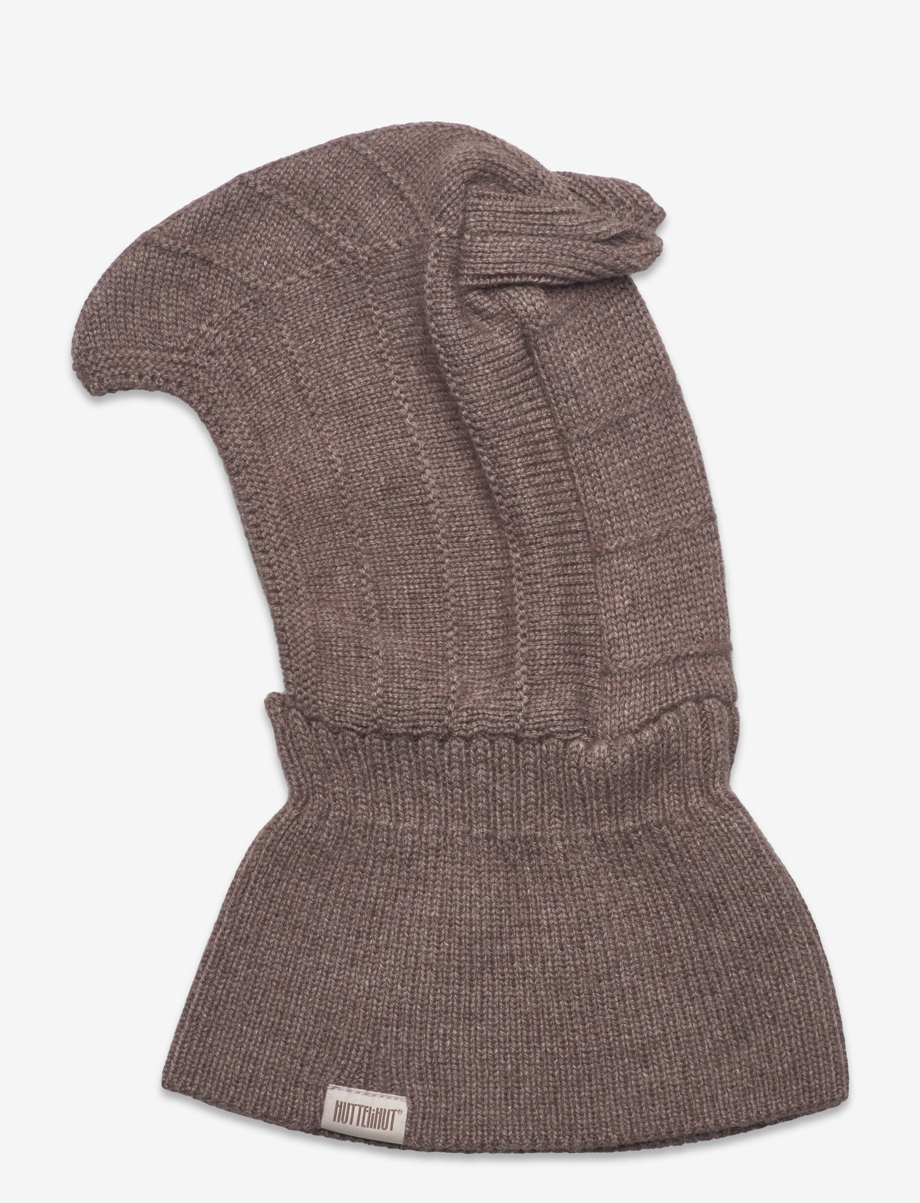 Huttelihut - Balaclava Ears Wool Knit - morel - 0