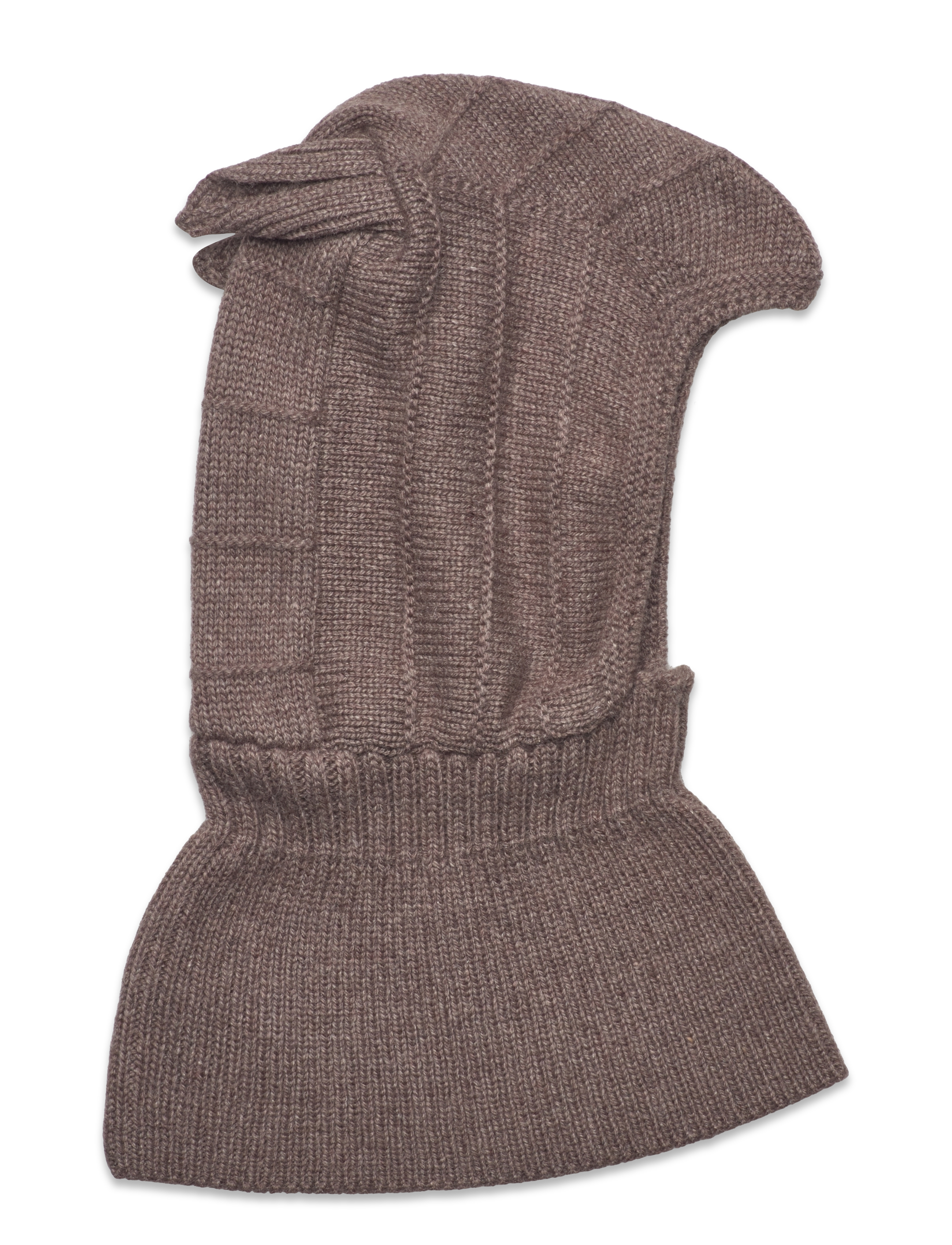 Huttelihut - Balaclava Ears Wool Knit - morel - 1