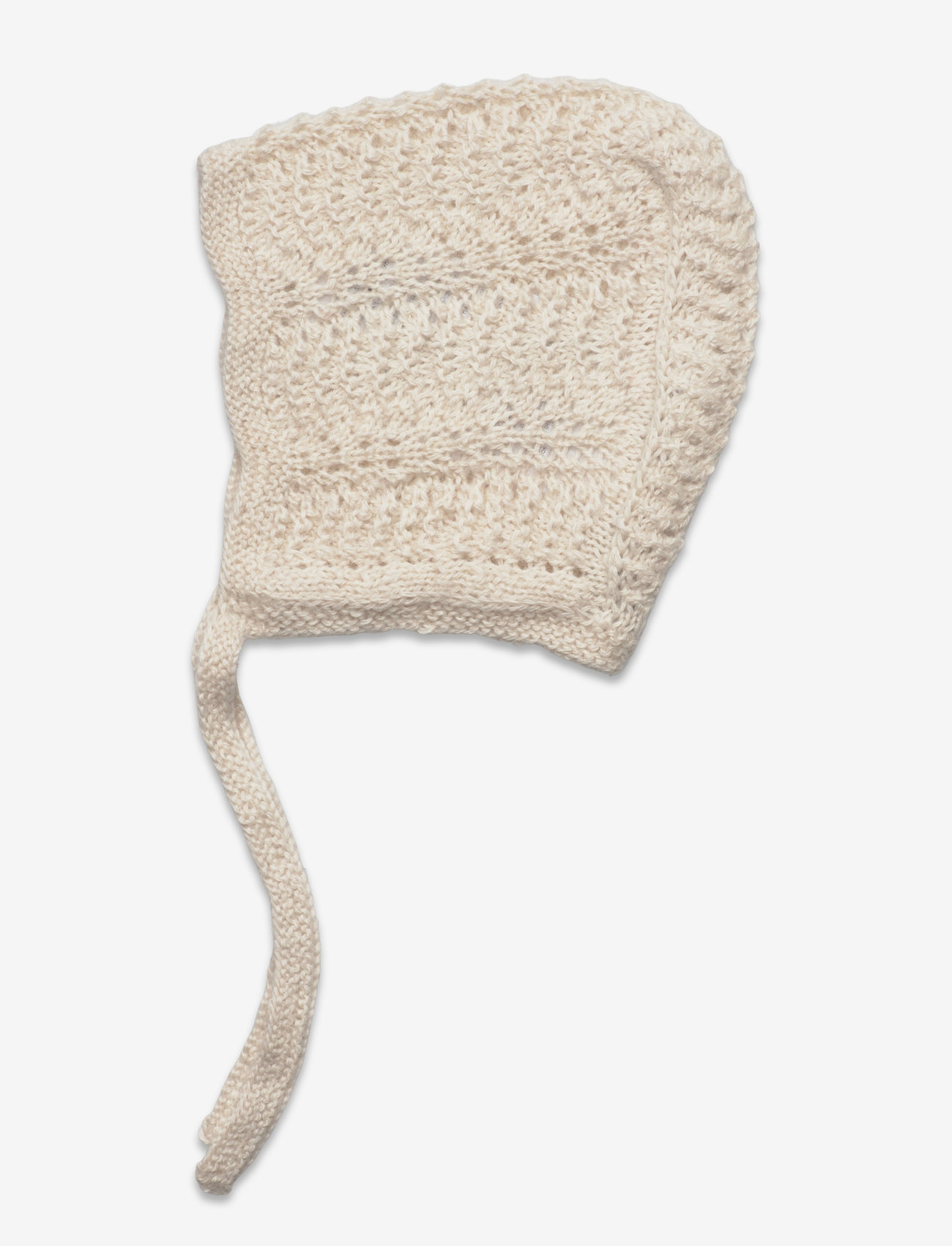 Huttelihut - Bonnet Alpaca Wool Knit - off-white - 0