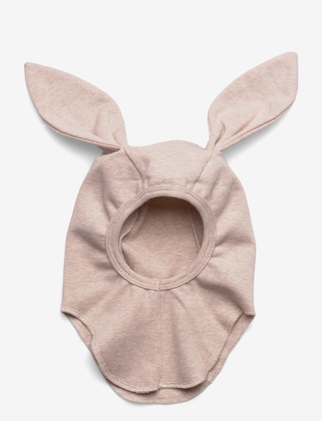 Huttelihut - Balaclava Ears Cotton Rib - camel melange - 0