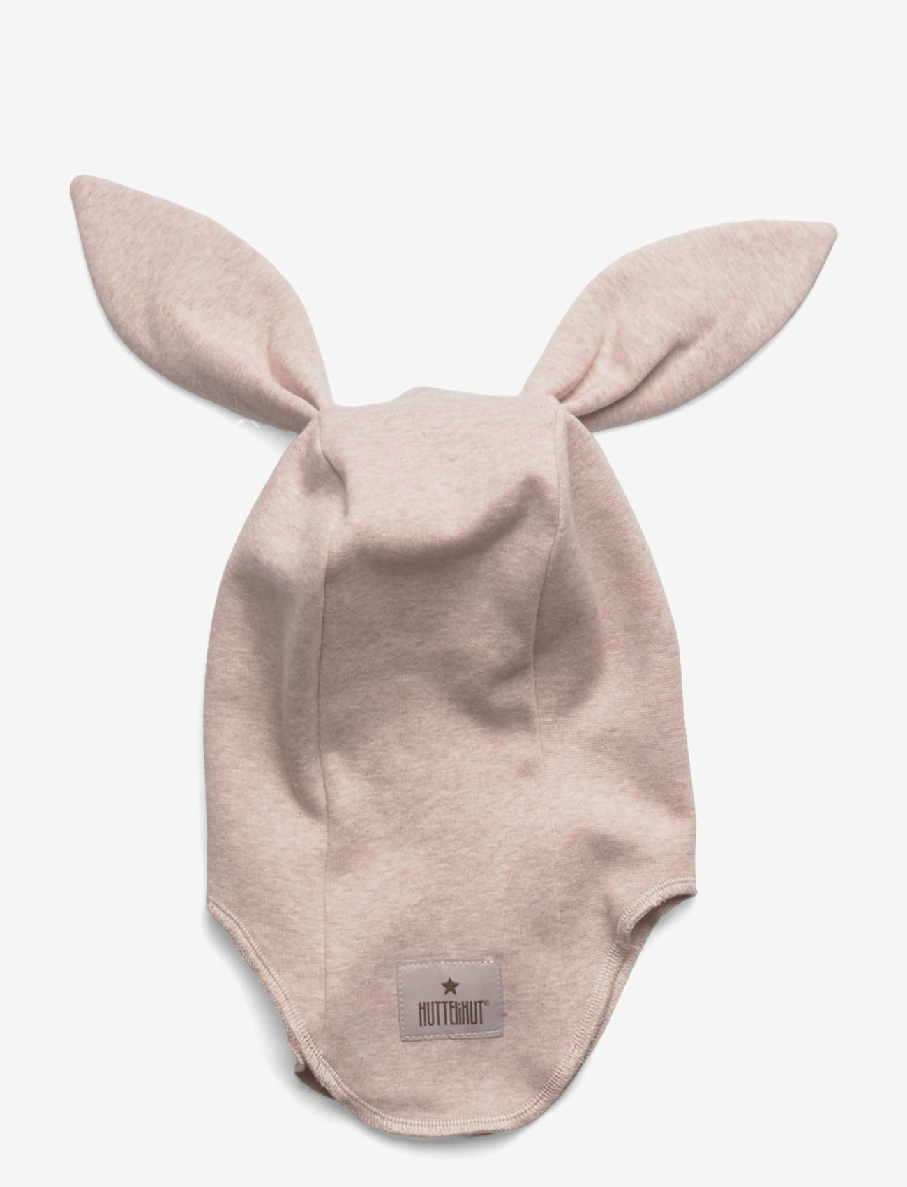 Huttelihut - Balaclava Ears Cotton Rib - camel melange - 1