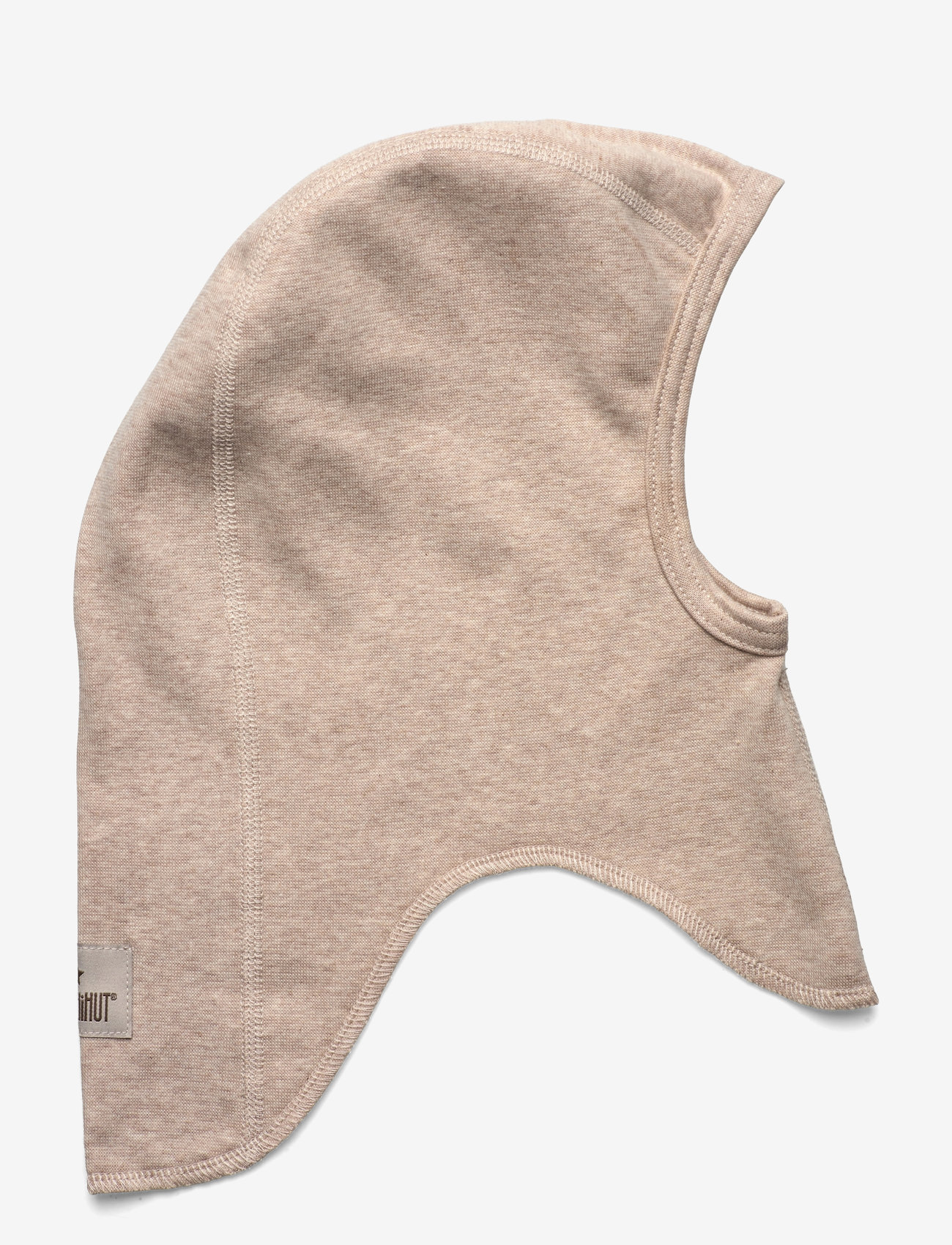 Huttelihut - Balaclava Cotton Rib - camel melange - 0