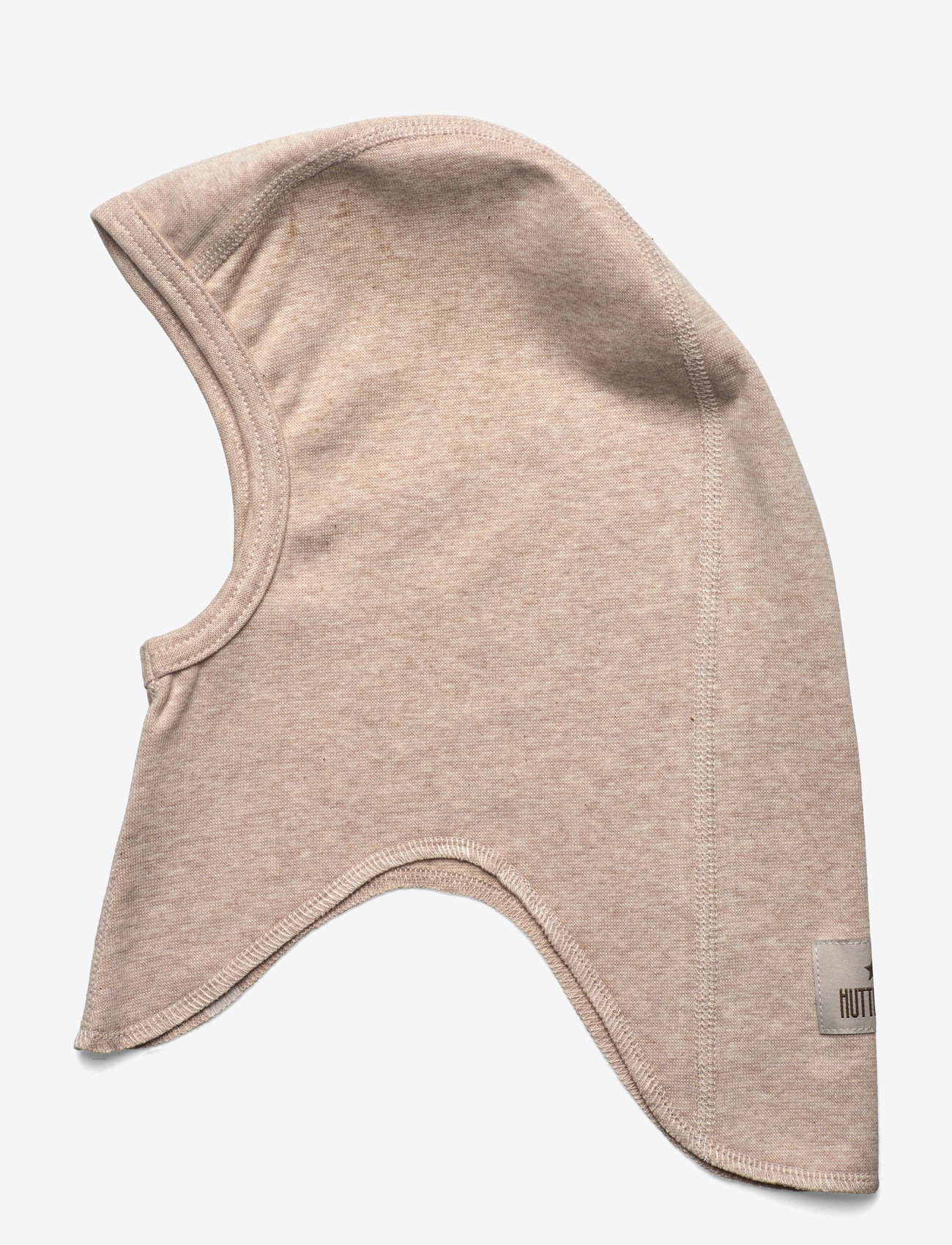 Huttelihut - Balaclava Cotton Rib - camel melange - 1