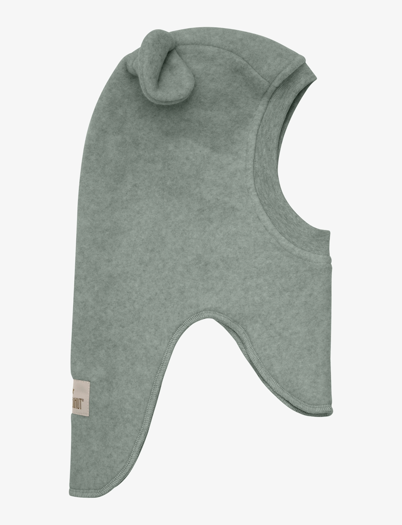 Huttelihut - Balaclava Cotton Fleece w. Lin - lily pad melange - 1