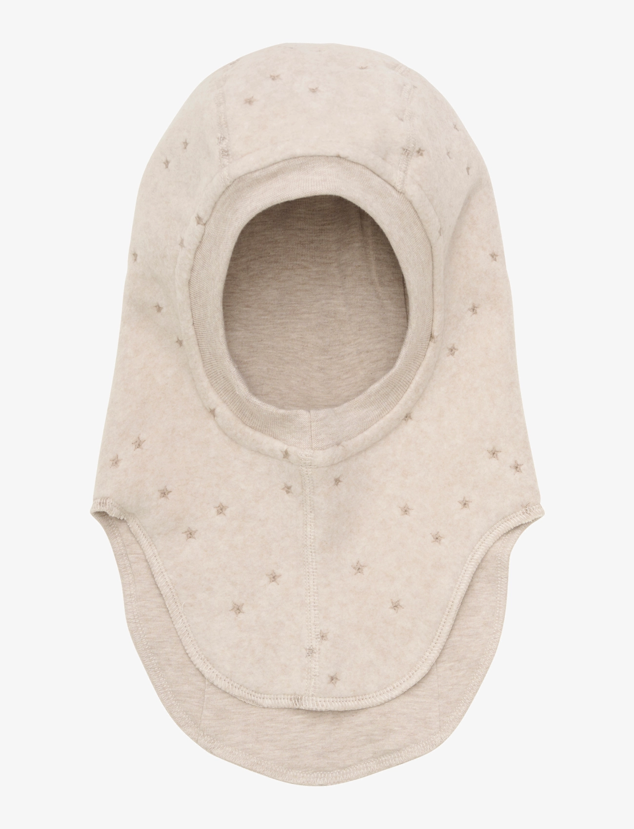 Huttelihut - Balaclava Fleece Emb. w. Lin - accessories - camel melange - 1