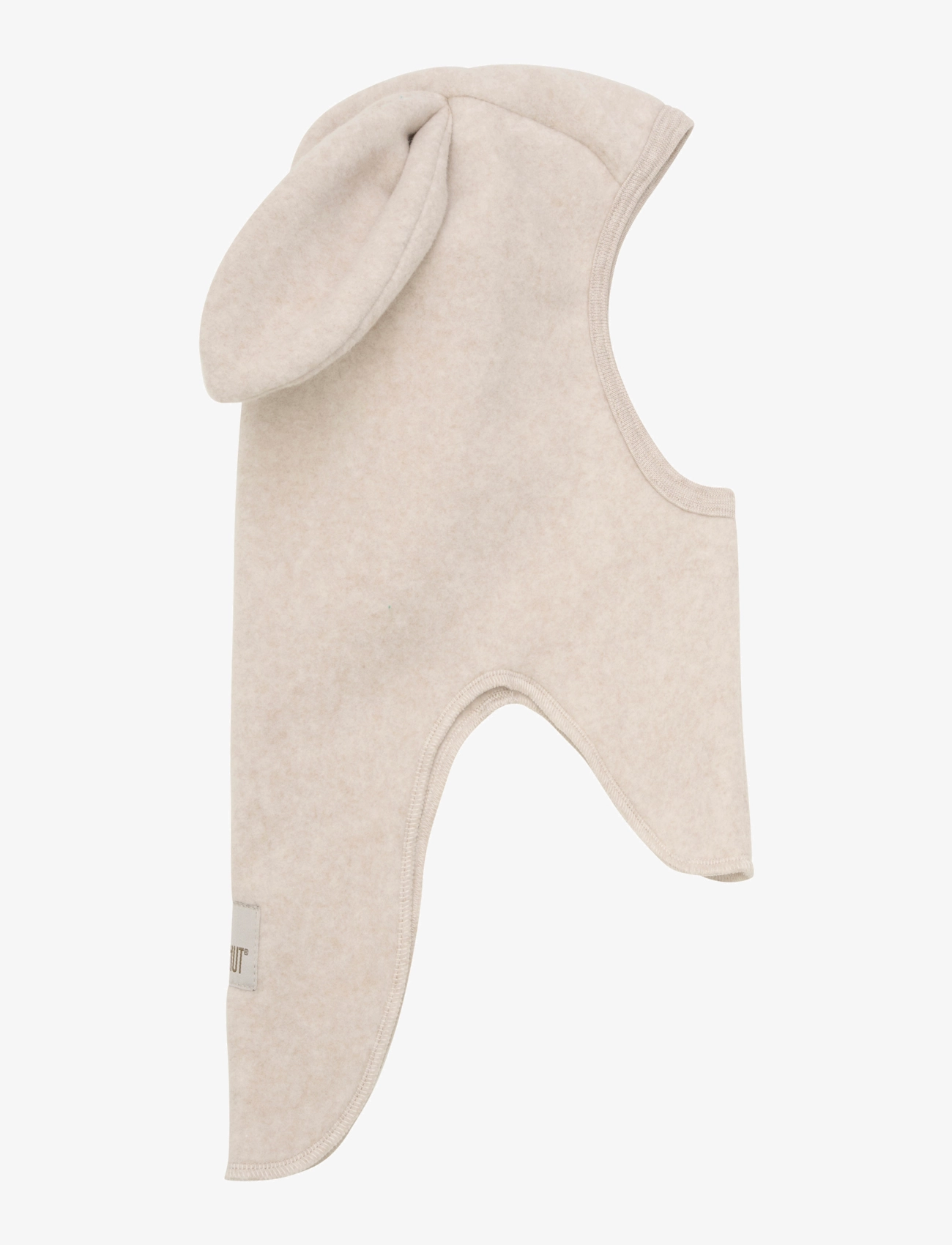 Huttelihut - Balaclava Ears Cotton Fleece - camel melange - 1