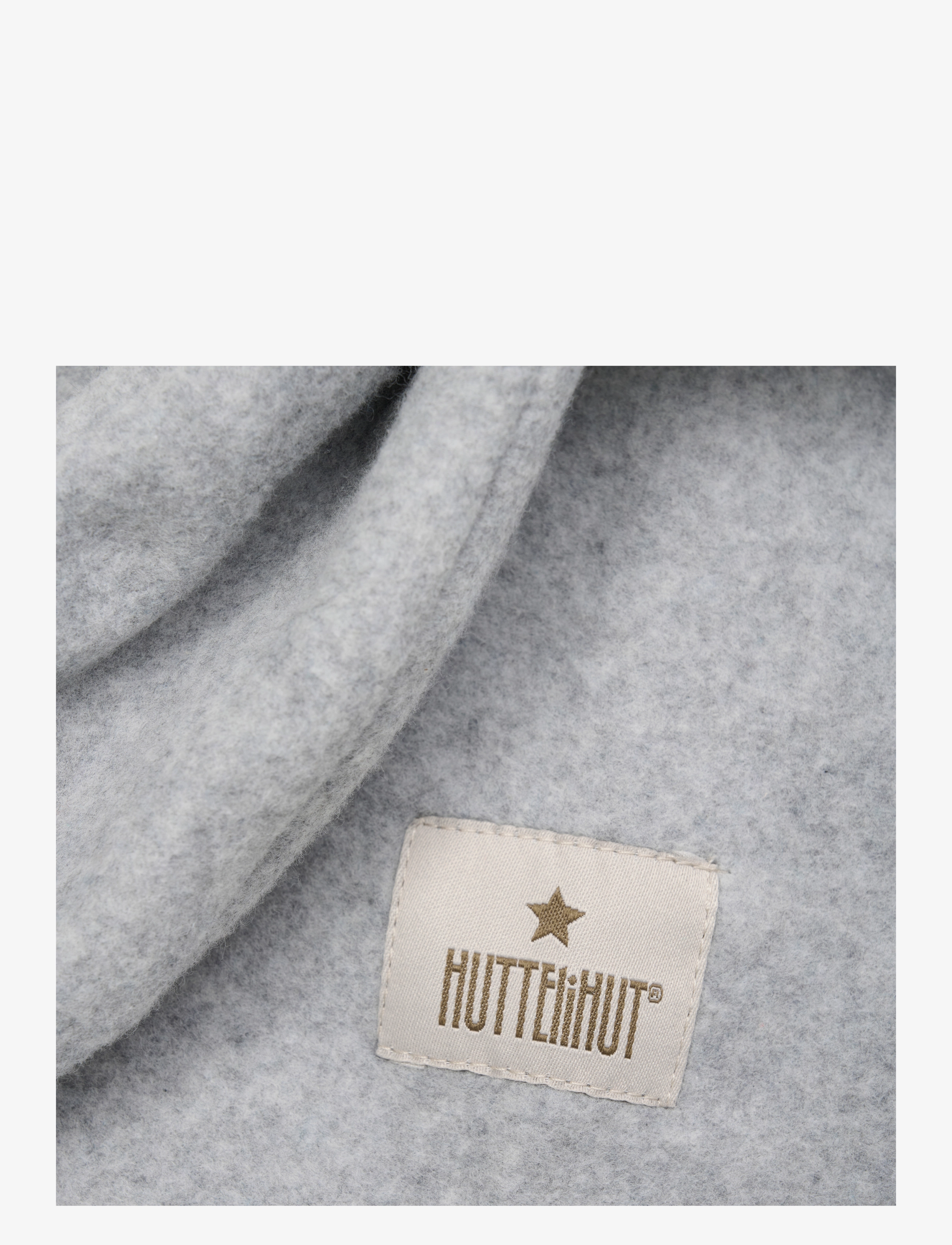 Huttelihut - Balaclava Ears Cotton Fleece - light grey melange - 2
