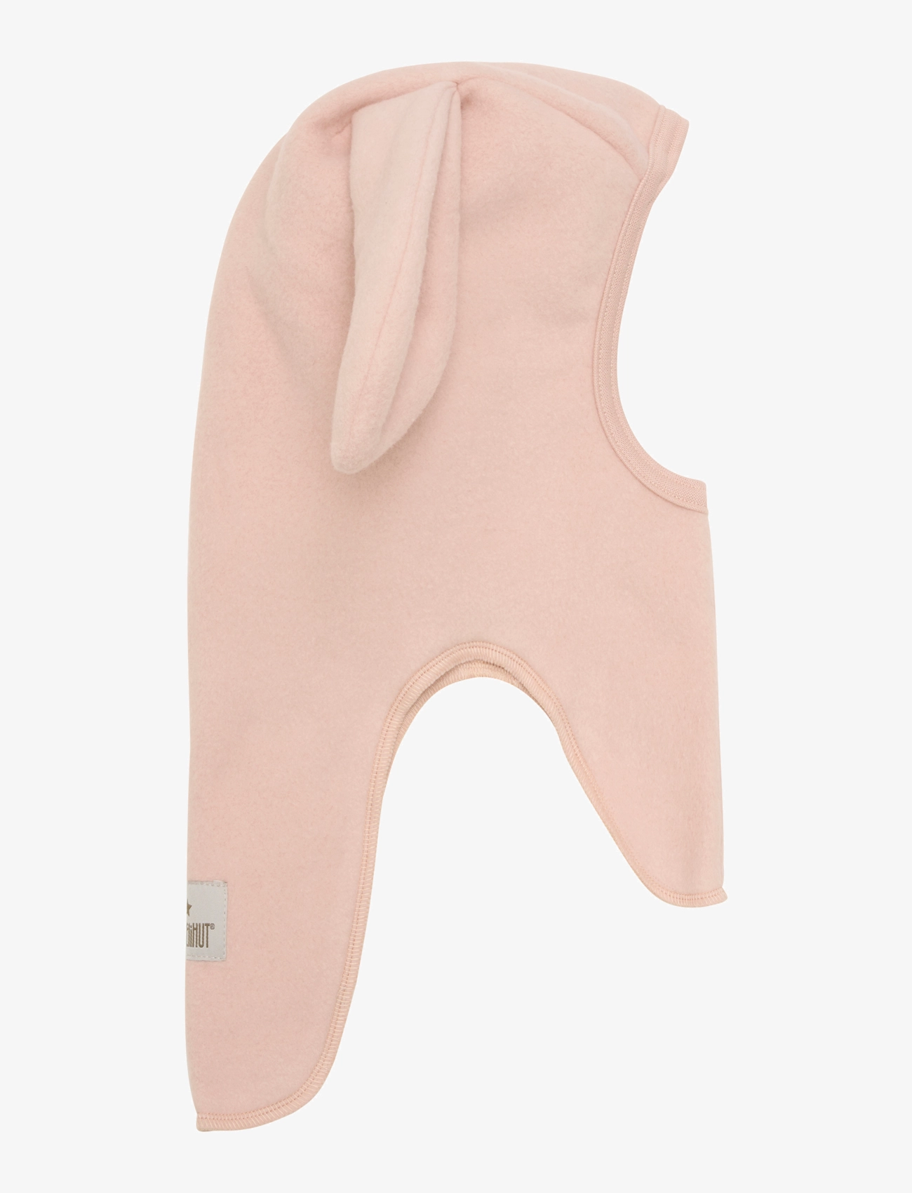 Huttelihut - Balaclava Ears Cotton Fleece - mahogany rose - 1