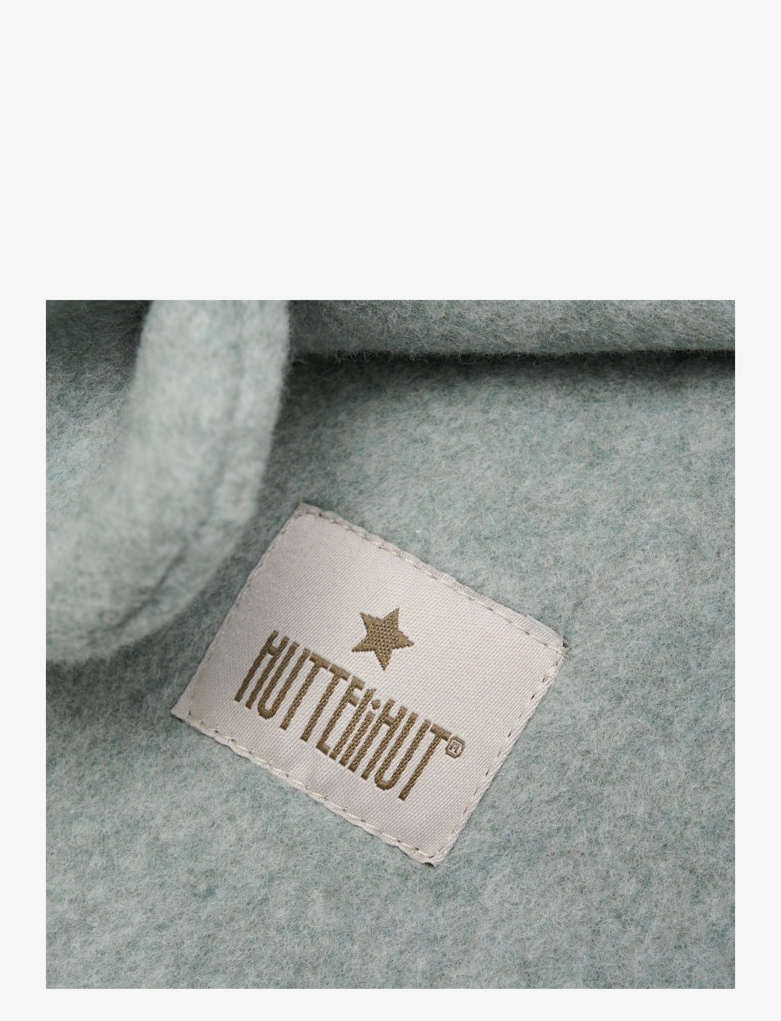Huttelihut - Balaclava Ears Cotton Fleece - lily pad melange - 2