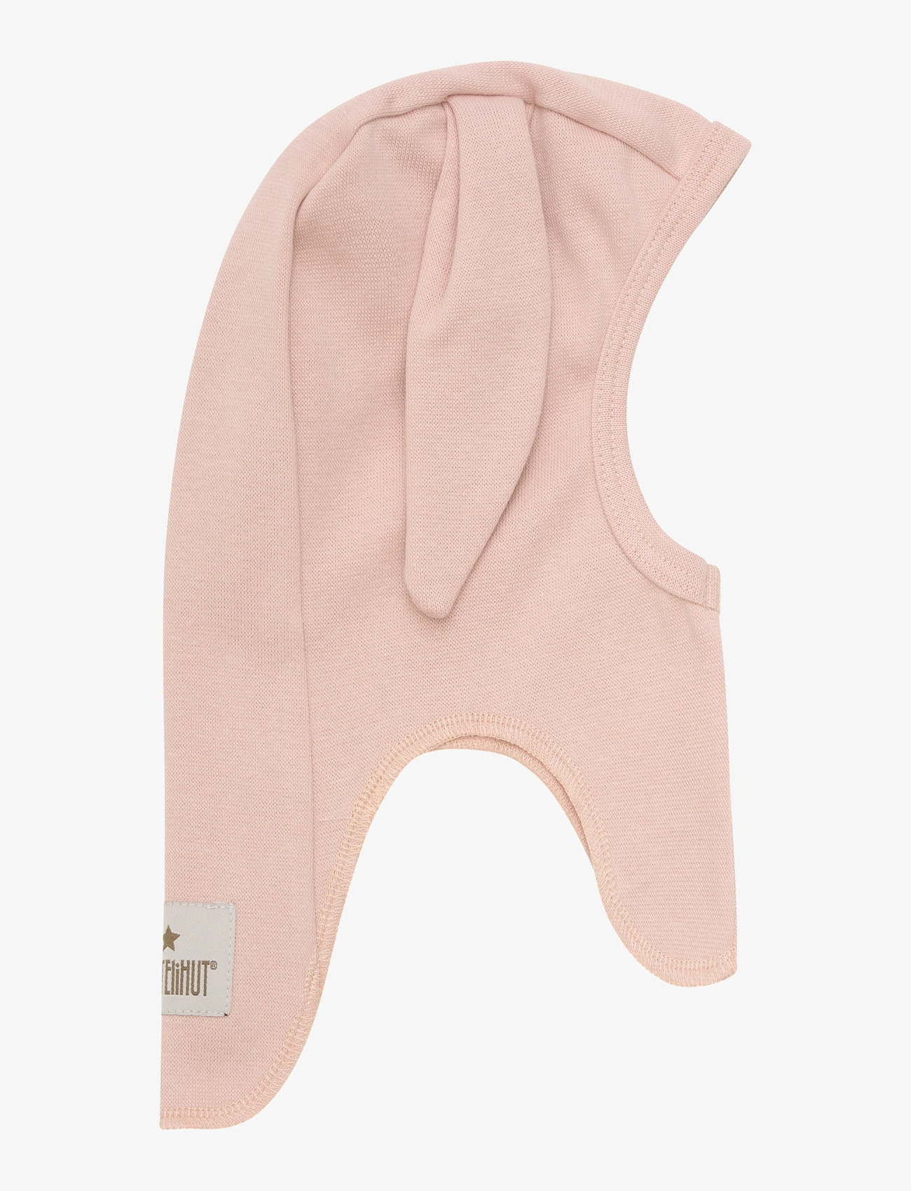Huttelihut - Balaclava Ears Cotton Rib - mahogany rose - 1