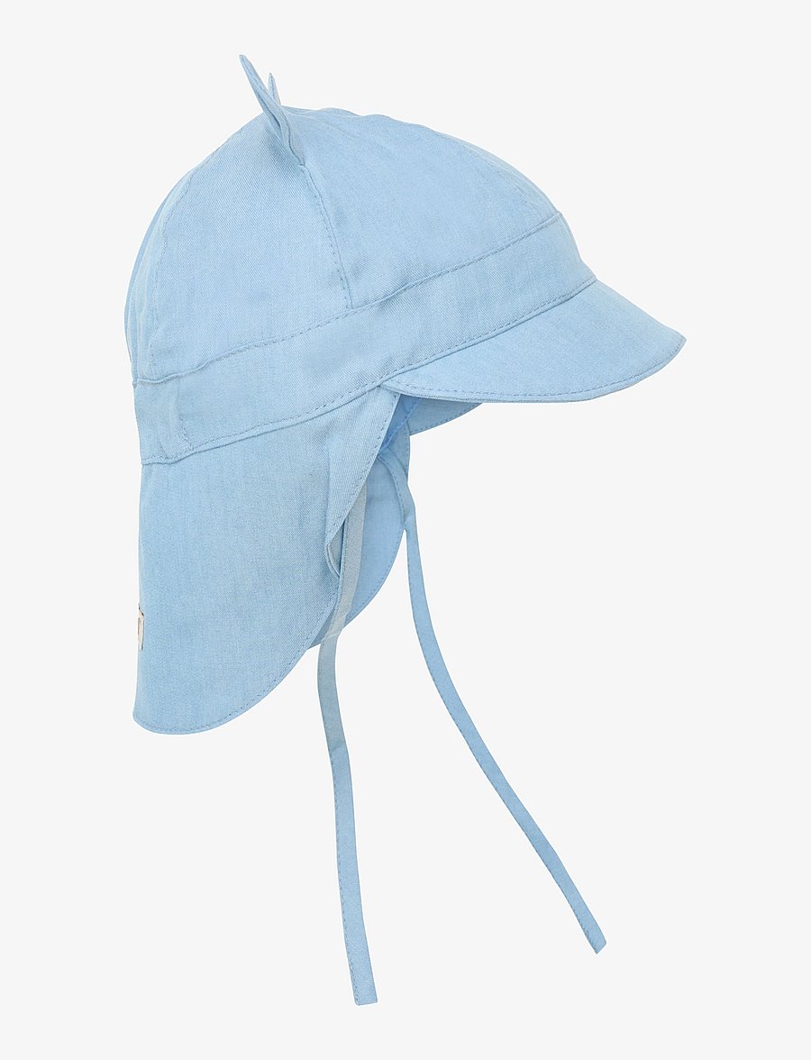 Huttelihut - Summer Hat Ears Woven - soft chambray - 1