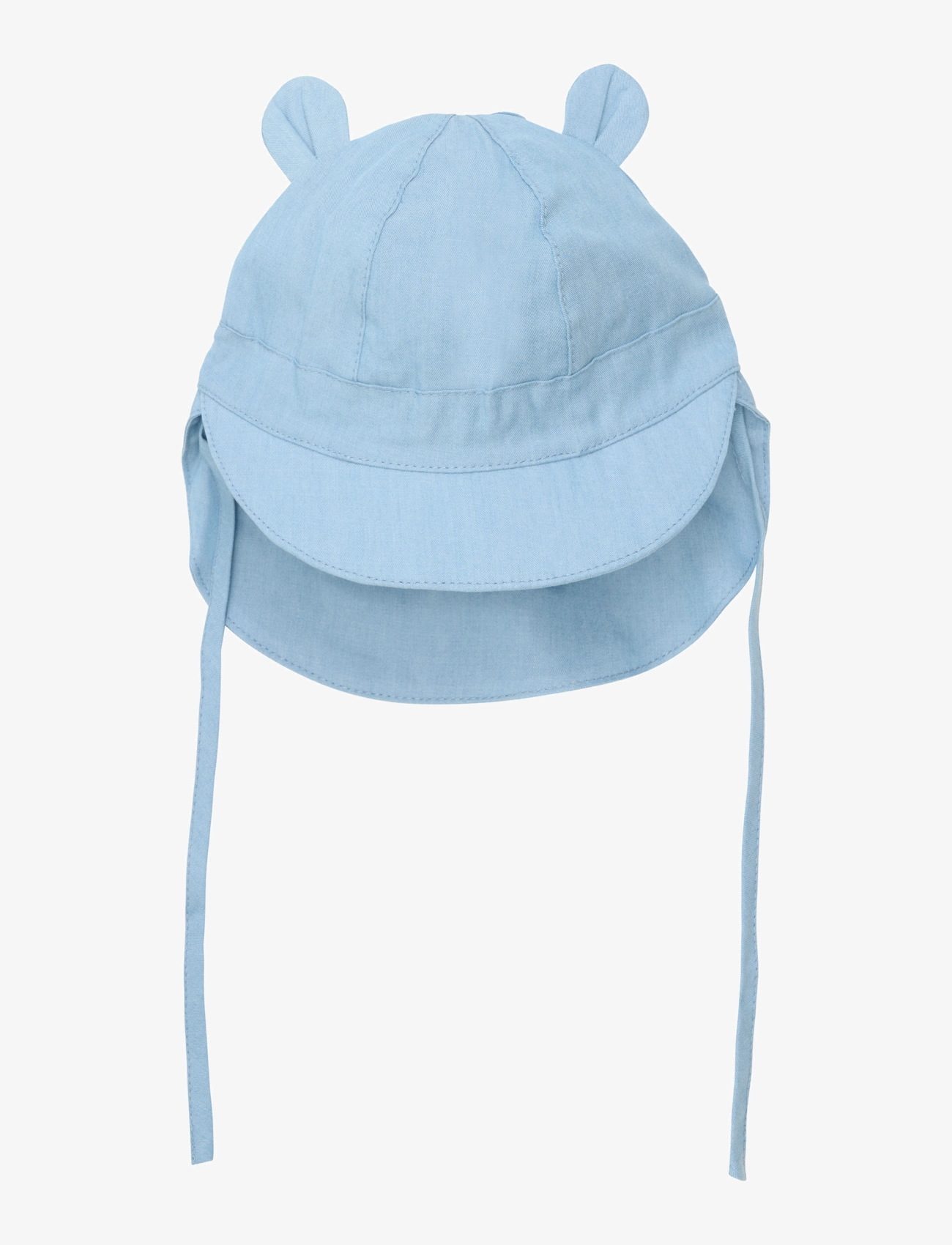 Huttelihut - Summer Hat Ears Woven - soft chambray - 2