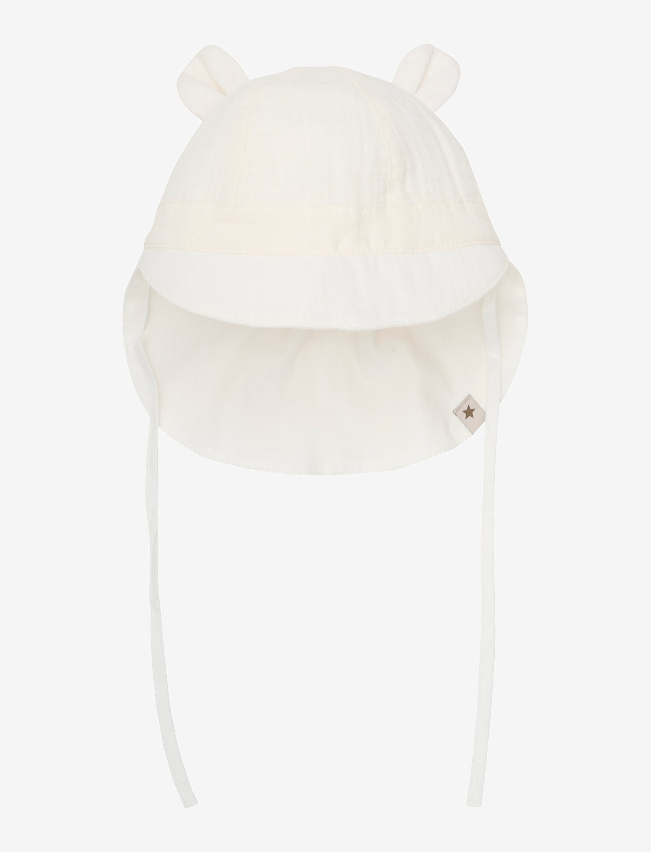Huttelihut - Summer Hat Ears Muslin - accessories - antique white - 0