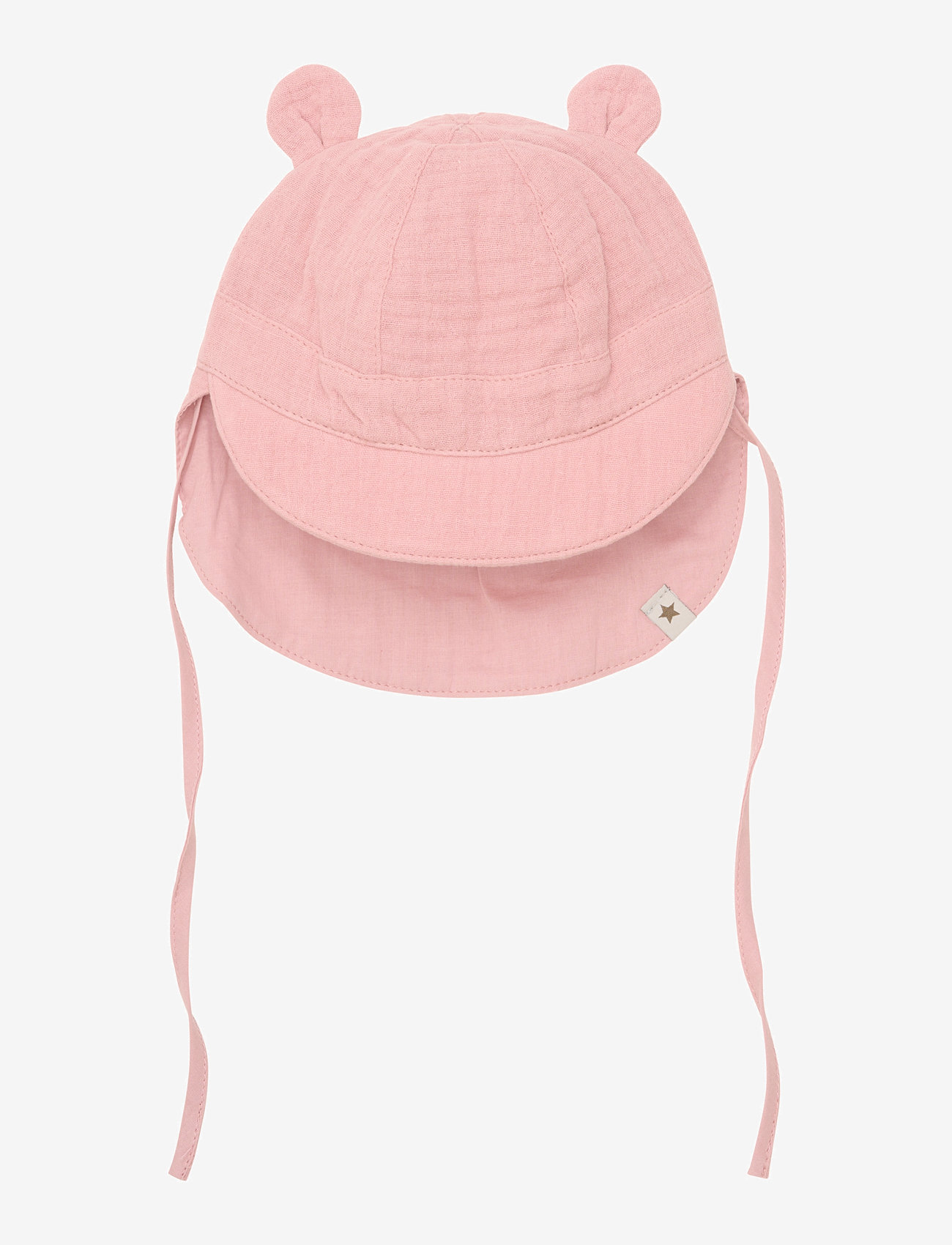 Huttelihut - Summer Hat Ears Muslin - solhattar - ash rose - 0