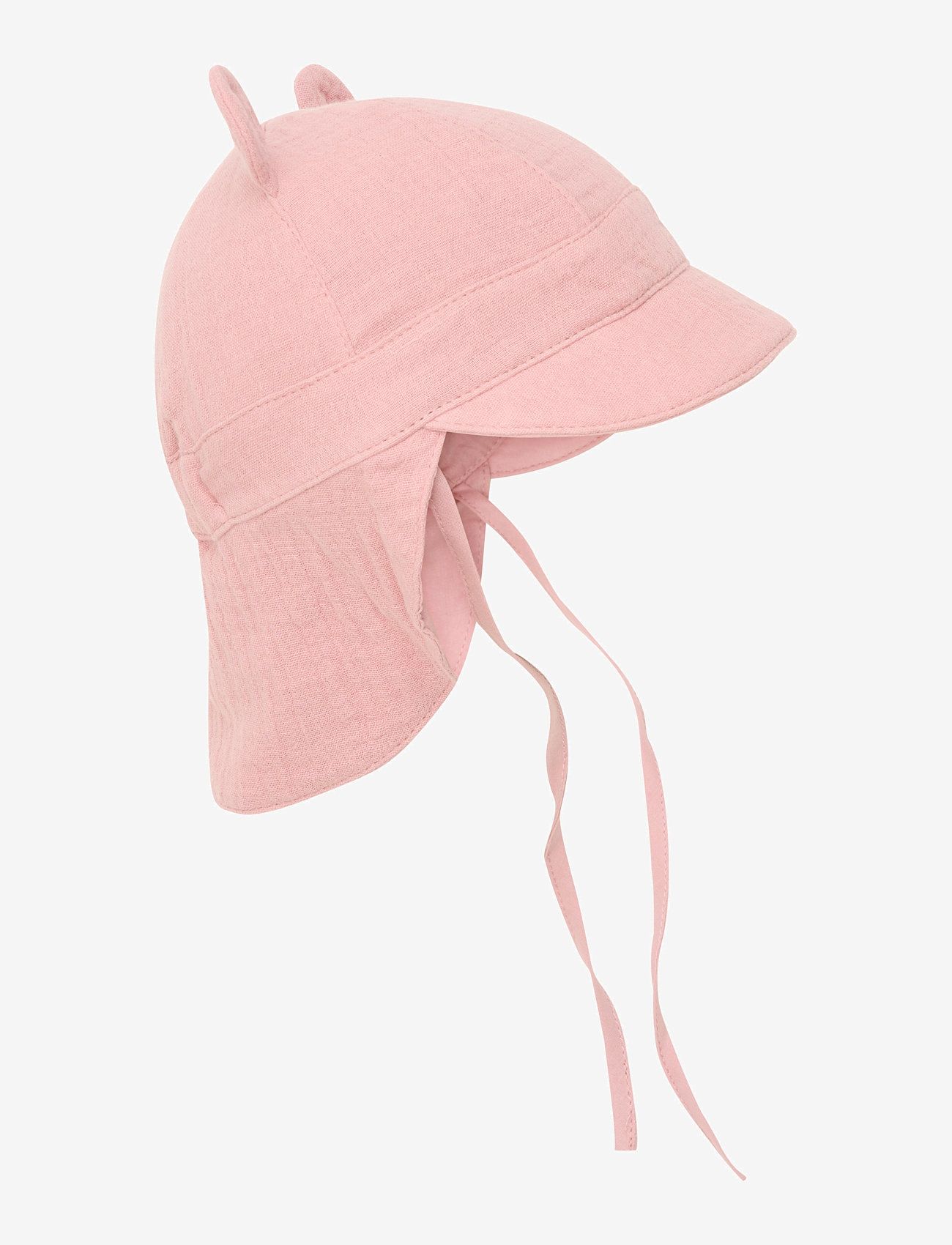 Huttelihut - Summer Hat Ears Muslin - solhattar - ash rose - 1