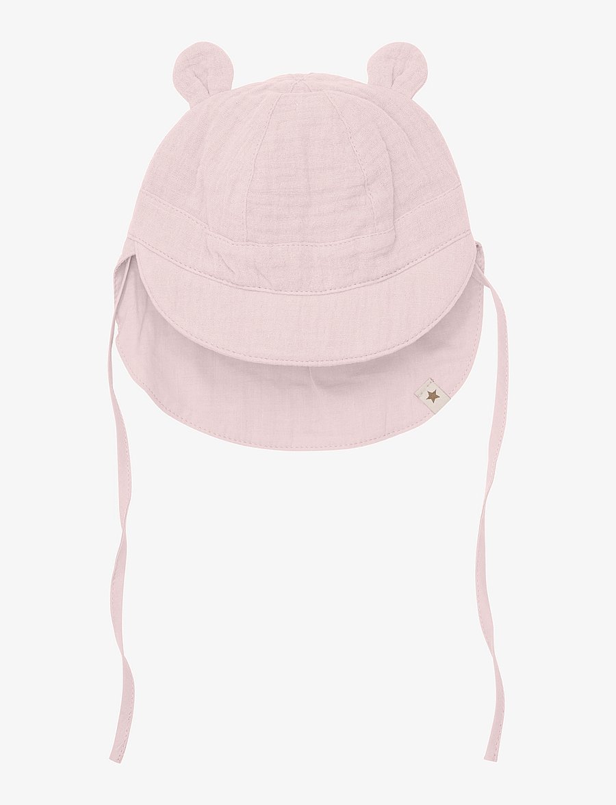 Huttelihut - Summer Hat Ears Muslin - cloud gray - 0