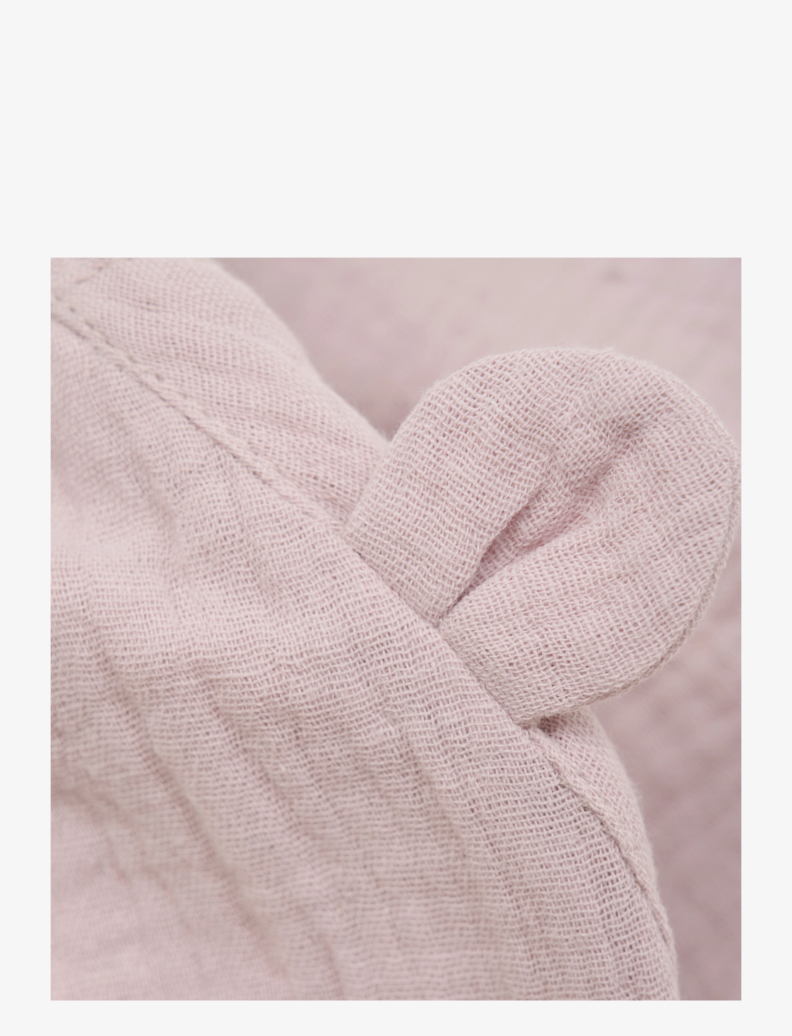 Huttelihut - Summer Hat Ears Muslin - cloud gray - 2